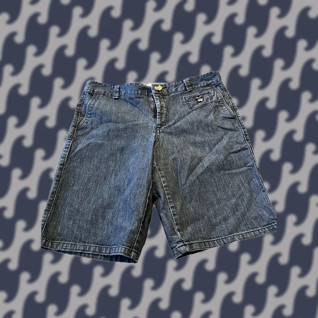 Dockers Dockers Womens Bermuda Jean Short Mid Rise Stretch Shorts Blue Size 6 Regular Inseam 9.5in Denim Cotton Blend Casual Womens Size 28" / US 6 / IT 42 - 1 Thumbnail