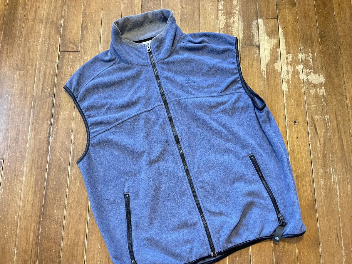 Nike × Nike ACG × Vintage Vintage Nike ACG Thermafit Fleece Vest Size US L / EU 52-54 / 3 - 1 Thumbnail