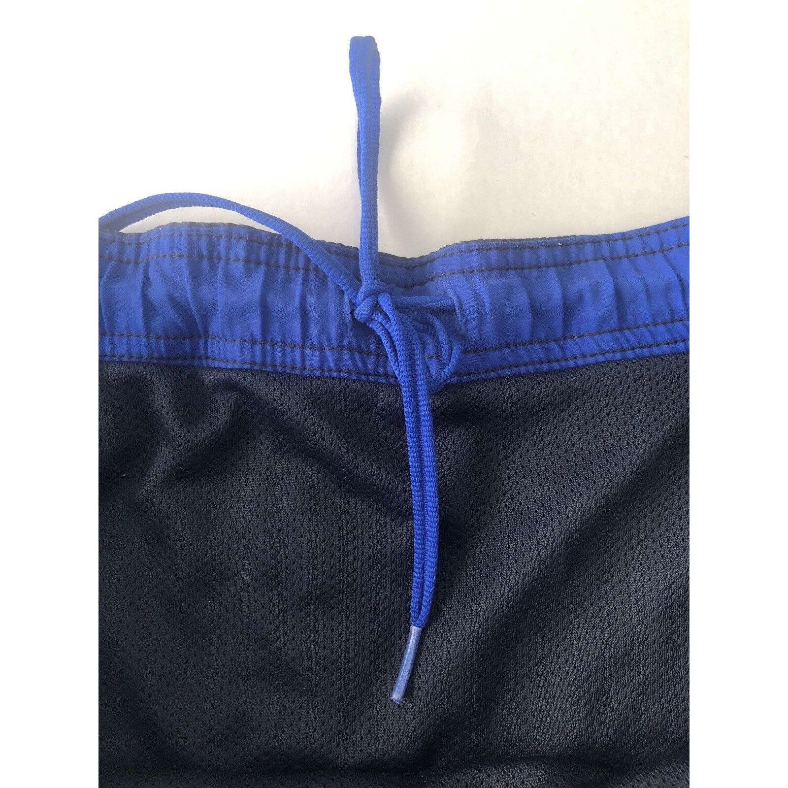 Nike Nike Swim Trunks XL Mens Blue Drawstring Short Stripe Navy Size US 36 / EU 52 - 7 Thumbnail