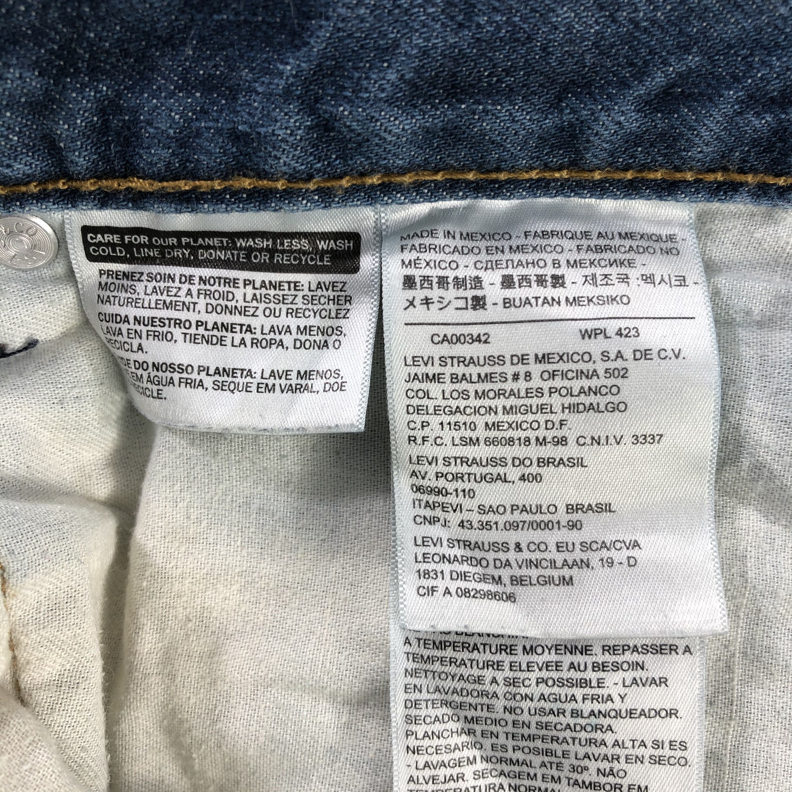 Levi's Vintage Levi's 505 Jeans Faded Blue Denim KJ1384 Size US 34 / EU 50 - 11 Thumbnail
