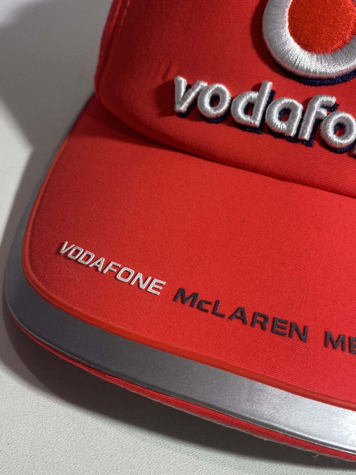 Mercedes-Benz Vintage Vodafone McLaren Mercedes 5 panel Cap Size ONE SIZE - 9 Thumbnail