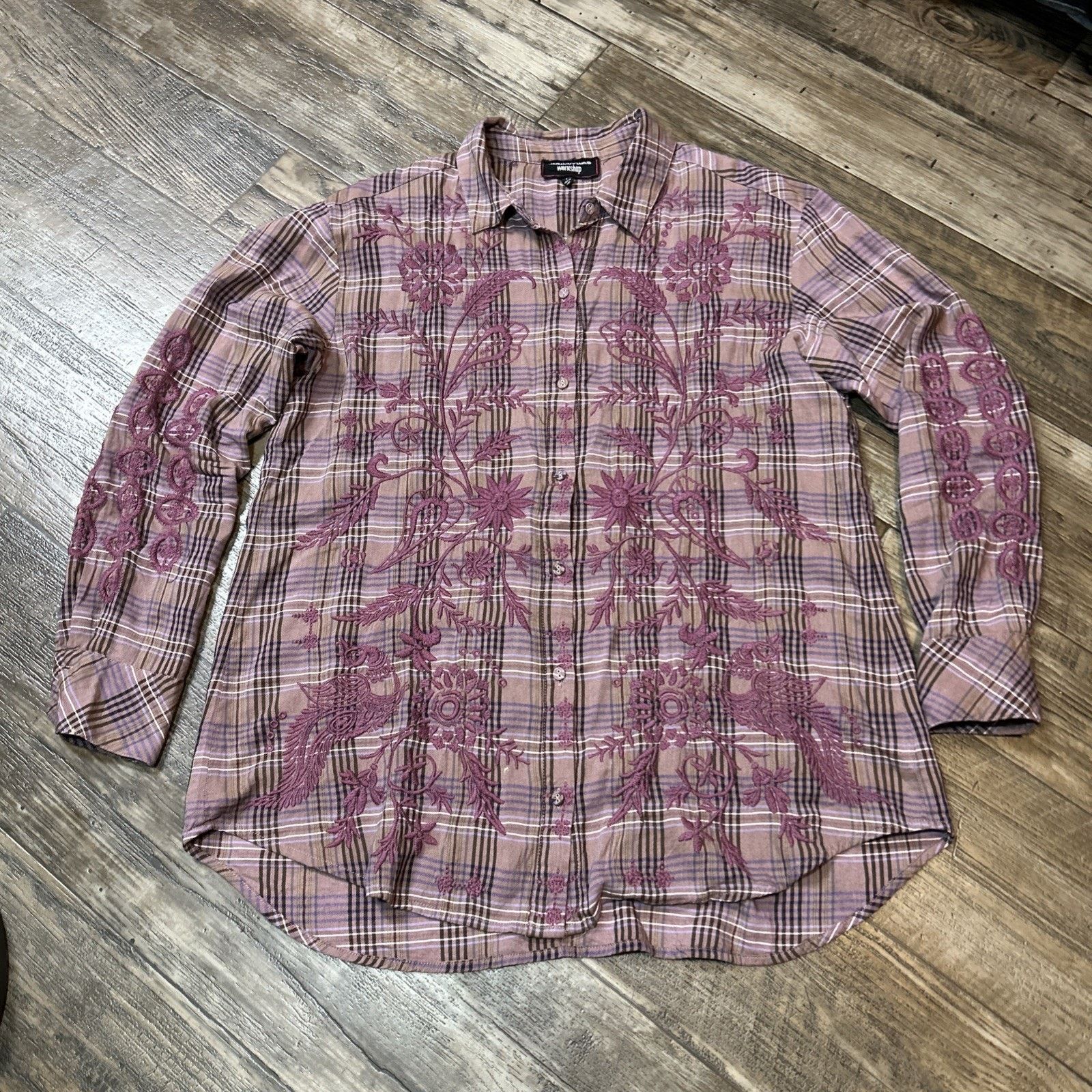 Johnny Was Johnny Was Workshop Cottage Boho Button Up Women S Size S / US 4 / IT 40 - 1 Thumbnail