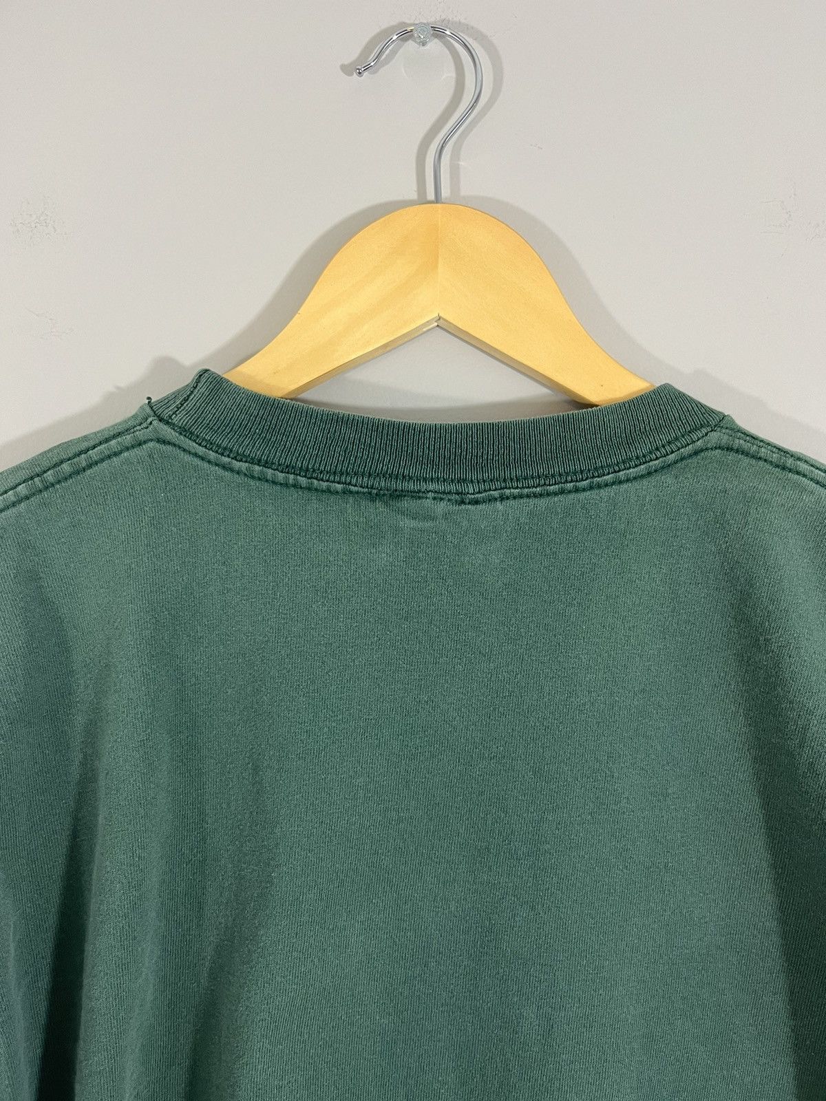 Vintage Rhode Island Faded Green Long Sleeve Shirt Size US L / EU 52-54 / 3 - 10 Thumbnail