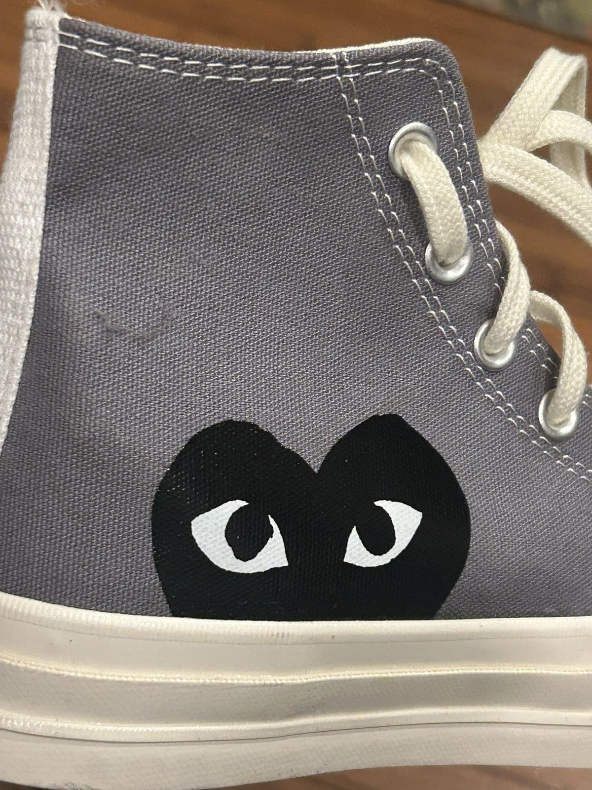 Converse Converse Chuck 70 (Comme des Garçons) High “Steel Gray” Size US 7.5 / IT 37.5 - 6 Thumbnail