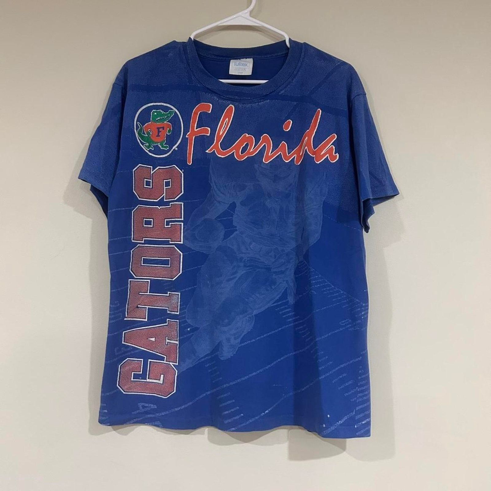 Tultex Vintage Florida Gators Football AOP Shirt Size US L / EU 52-54 / 3 - 1 Thumbnail
