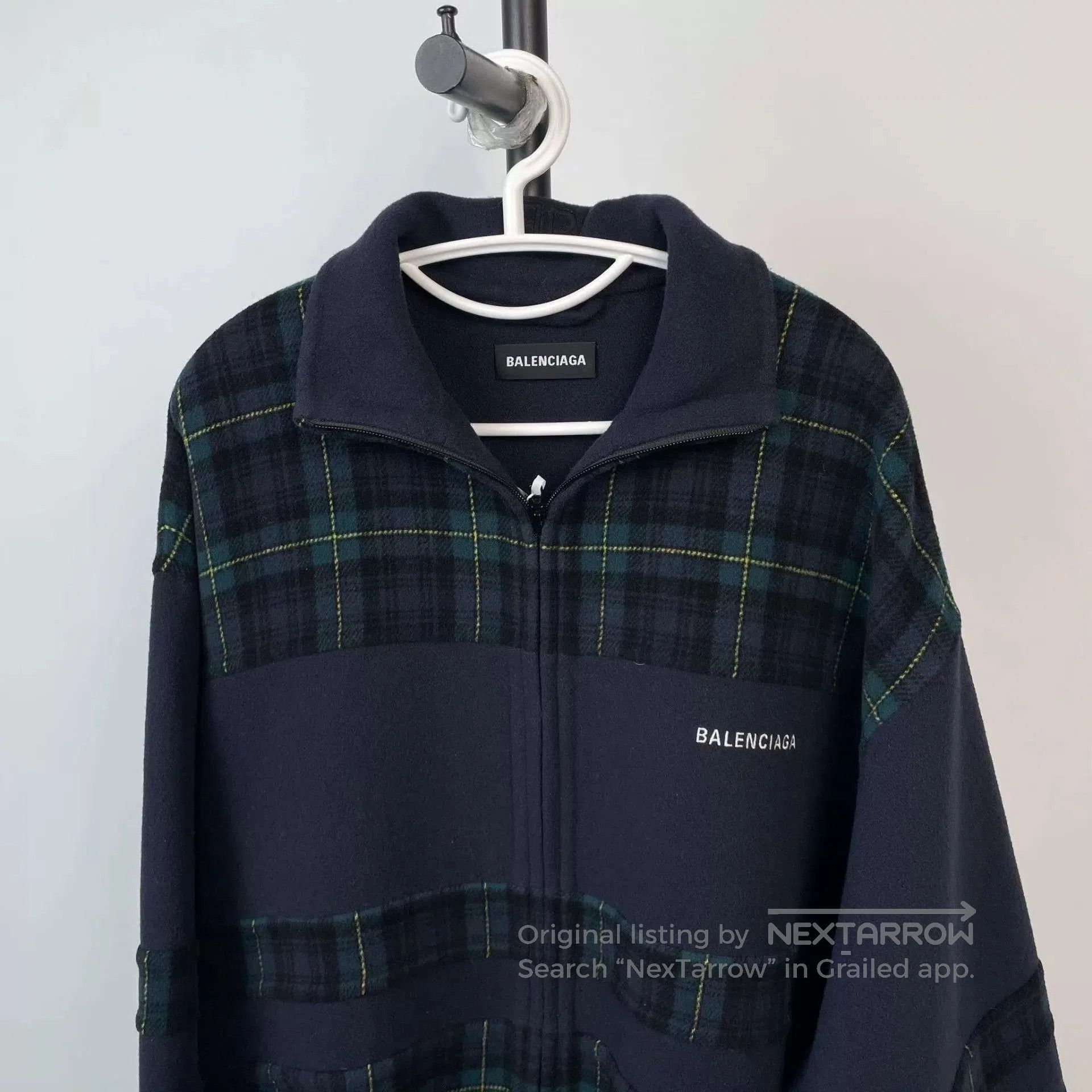 Balenciaga Multi Plaid Panel Zip. Size US S / EU 44-46 / 1 - 9 Thumbnail