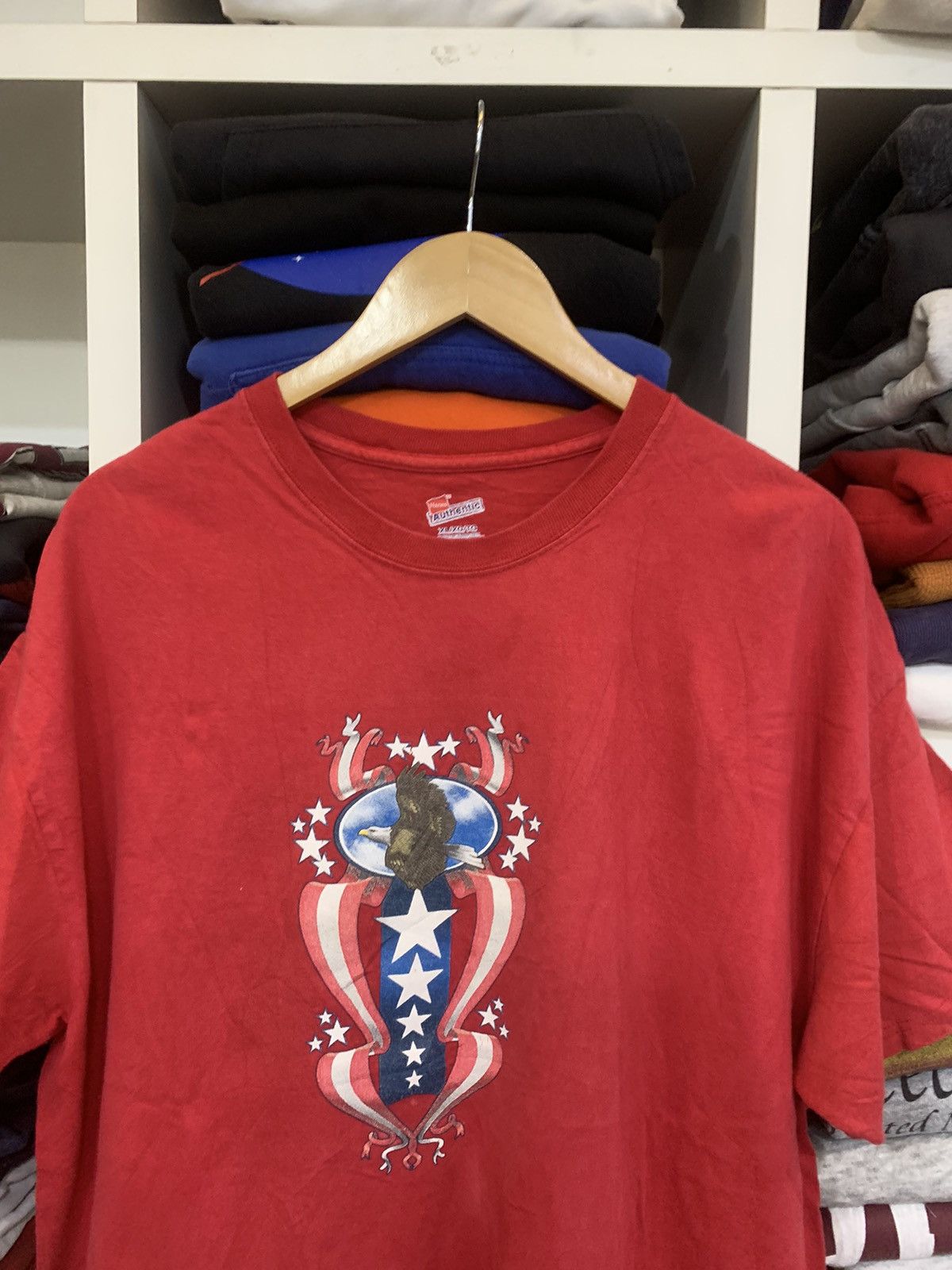 Vintage Vintage USA Eagle Tee Size US XL / EU 56 / 4 - 5 Thumbnail