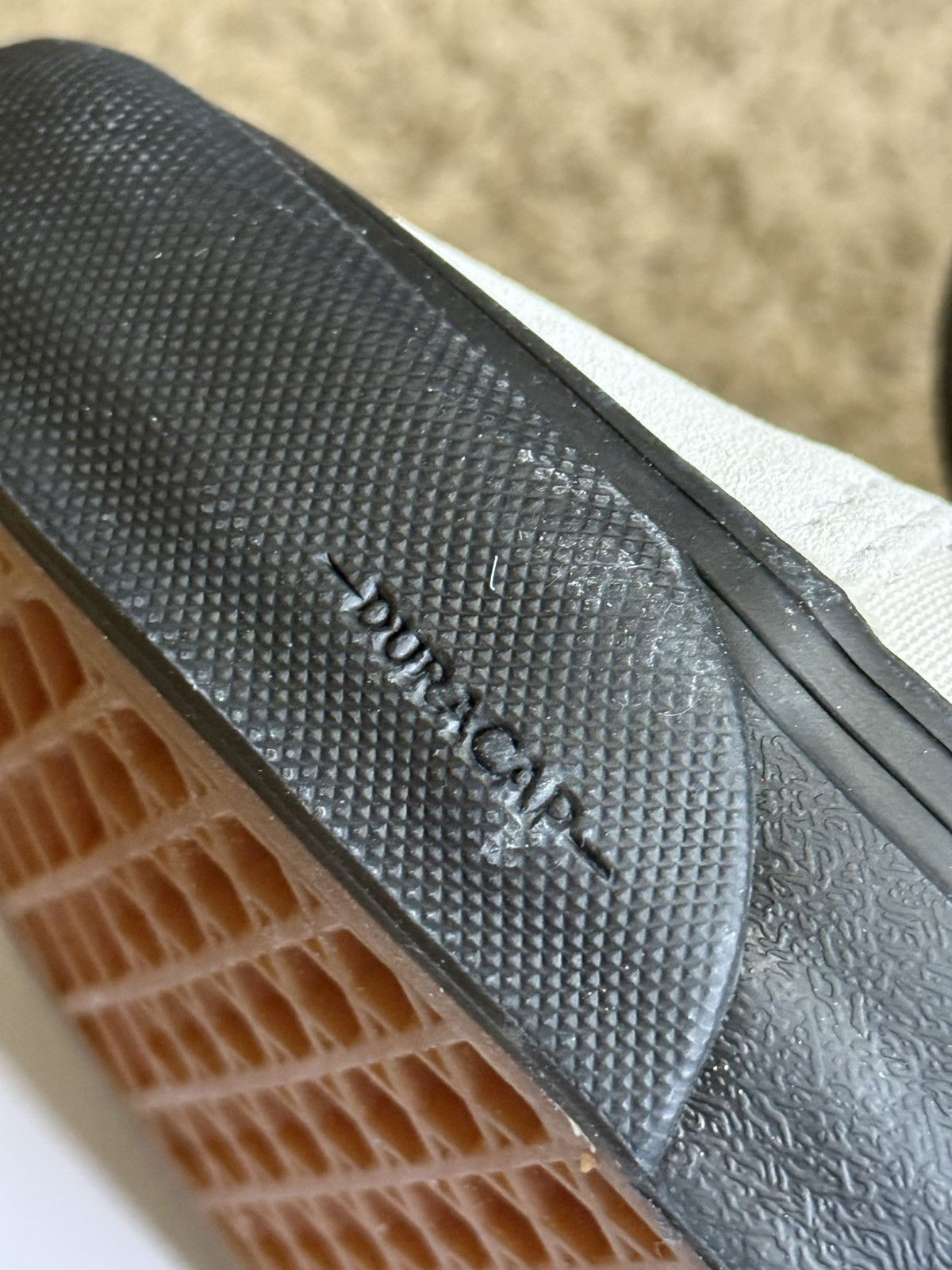 Supreme × Vans Supreme X Vans “Grid” White Gum bottom Size US 10 / EU 43 - 8 Thumbnail