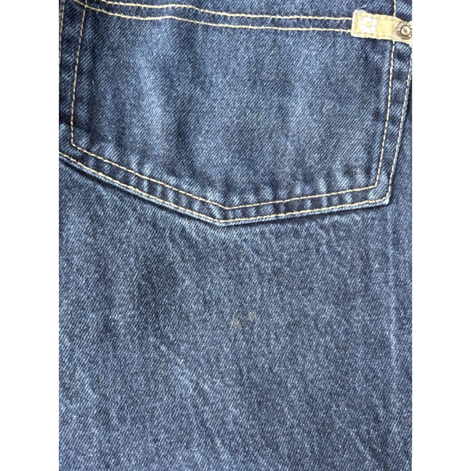 Southpole VINTAGE Southpole Baggy Jeans Men’s 34 Blue Grunge Skater 90s Hip Hop Distressed Pockets Wide-Leg Modern Fit Mens Size US 34 / EU 50 - 6 Thumbnail