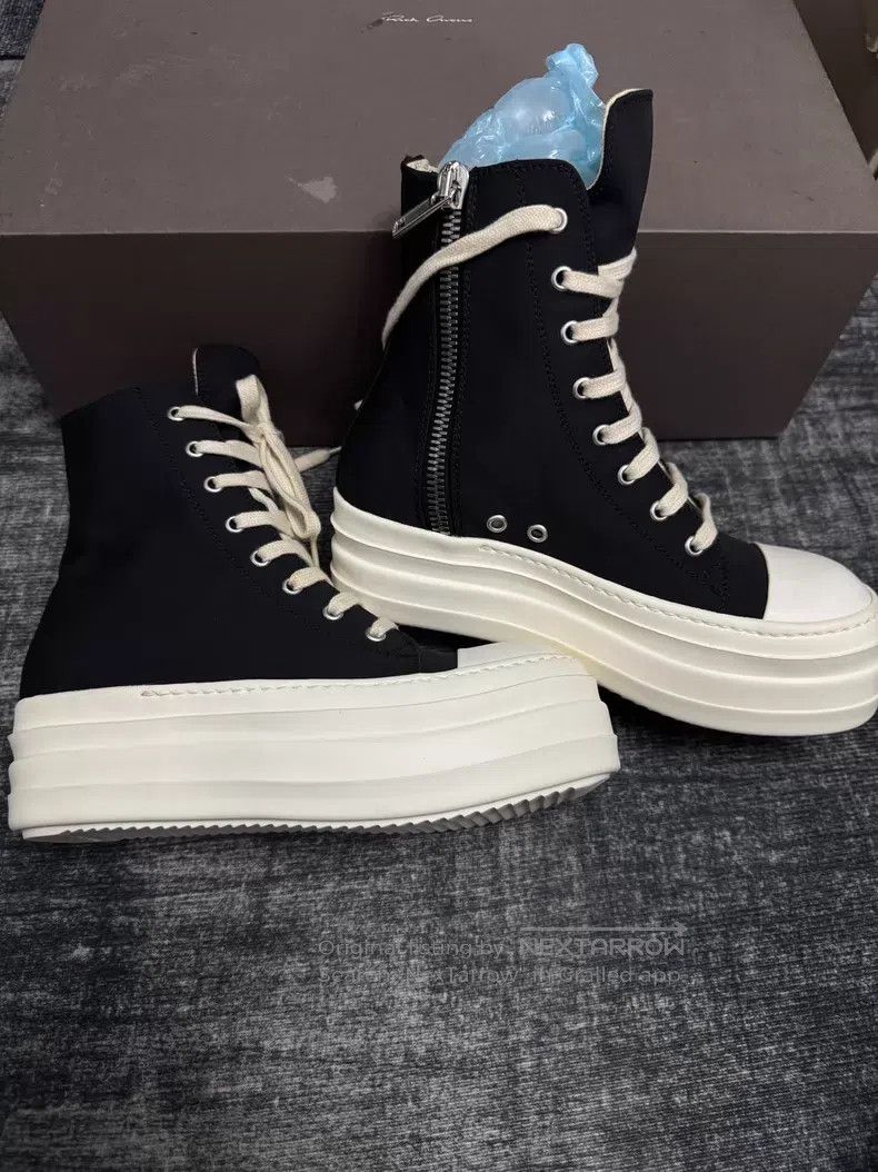 Rick Owens Rick Owens Thick-soled Converse shoes Size US 5.5 / EU 38 - 3 Thumbnail
