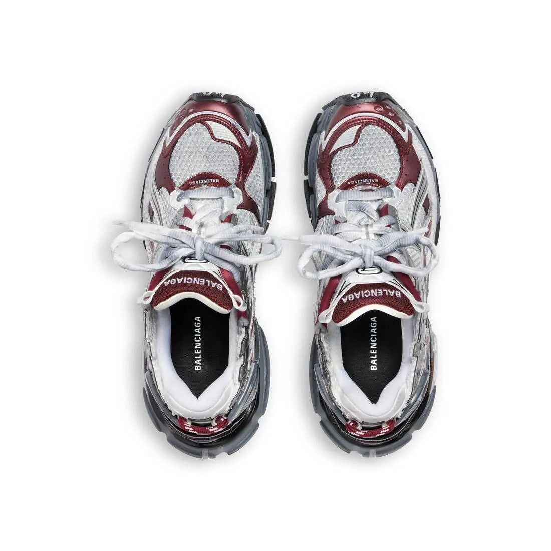Balenciaga o1w1db10425 Runner Sneakers in Multicolor Size US 4 / IT 34 - 5 Thumbnail