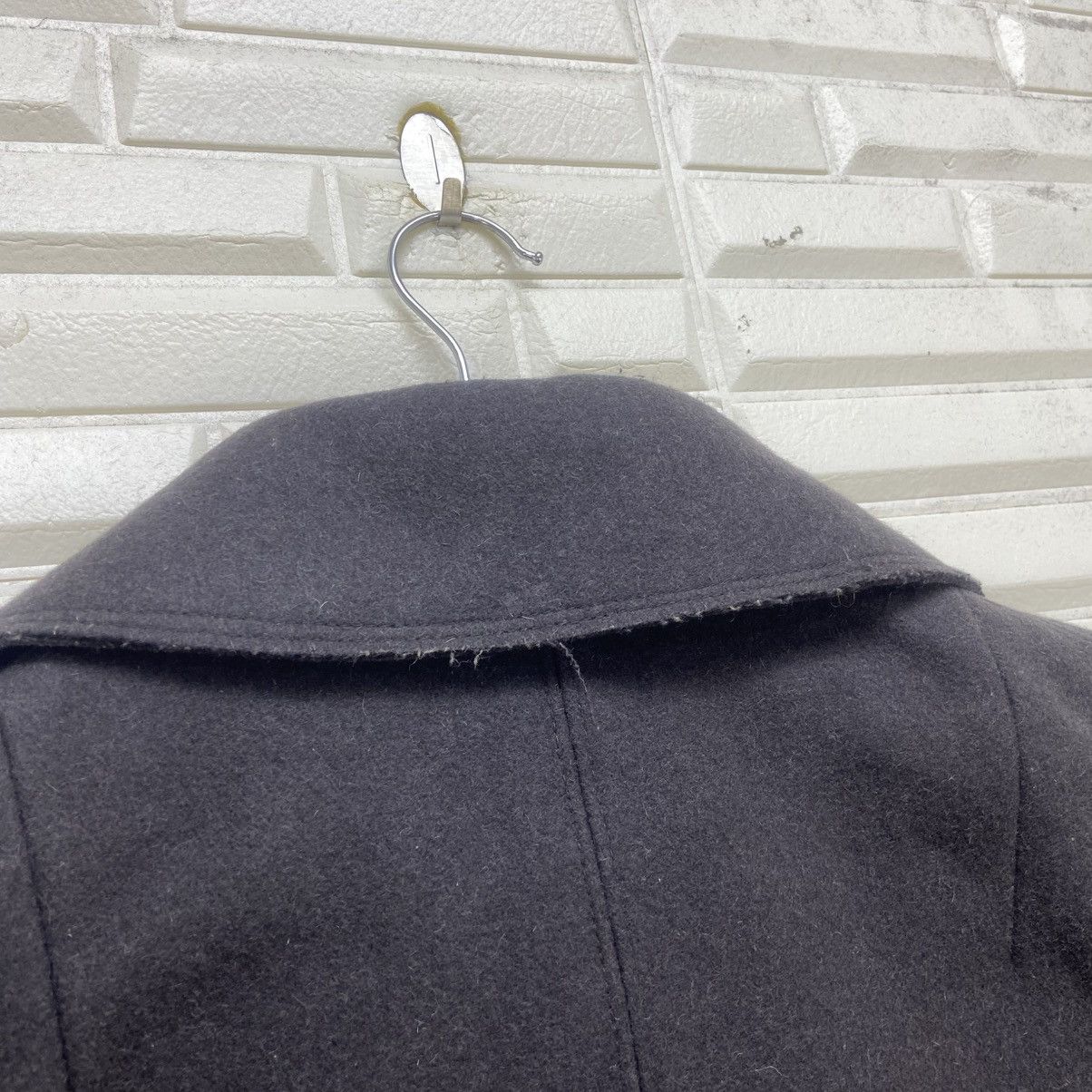 Designer × Jil Sander Jil Sander Uniqlo Distressed Wool Heavy Long Coat Size M / US 6-8 / IT 42-44 - 13 Thumbnail