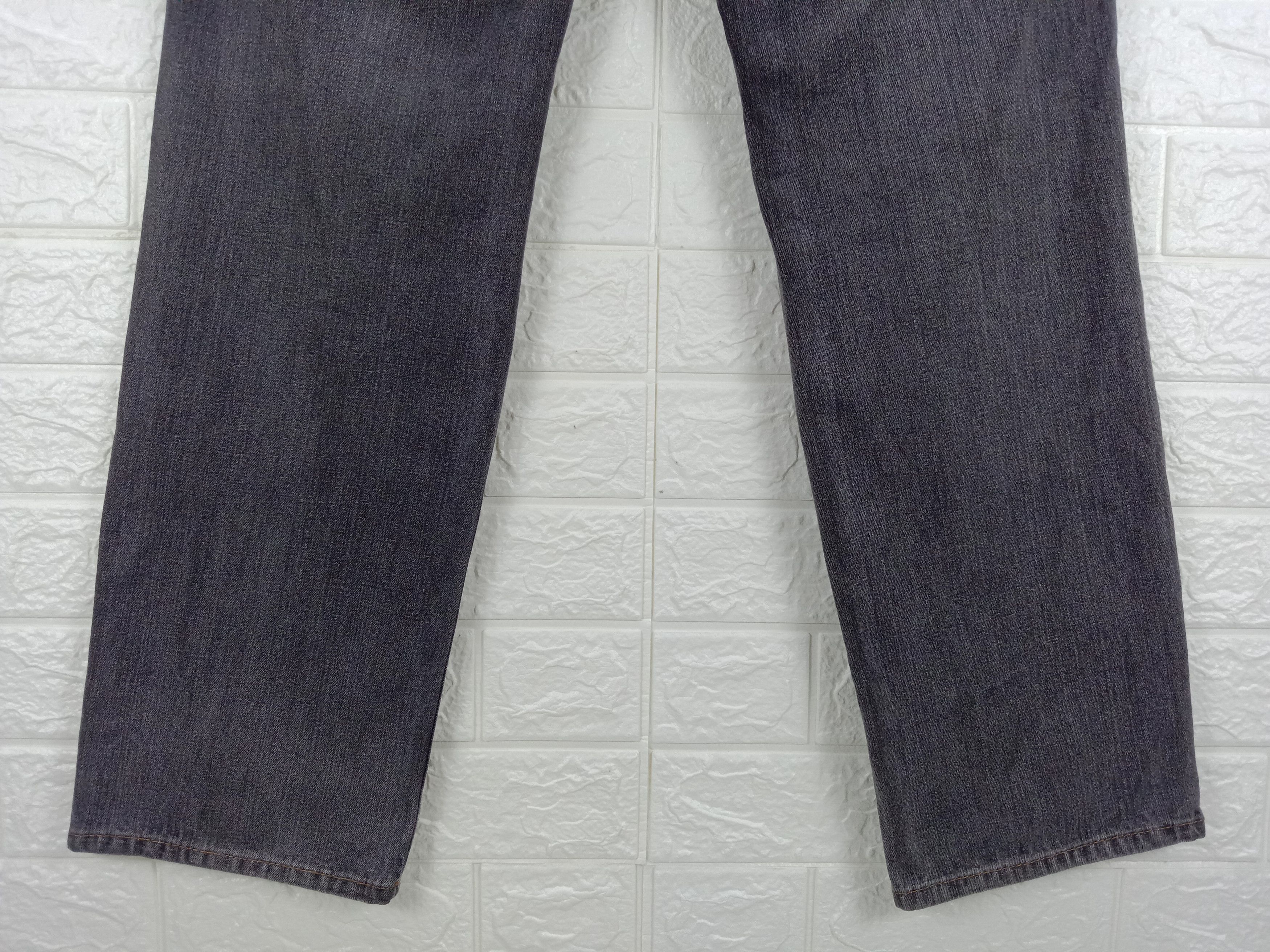 Japanese Brand Vintage Japanese Brand Double Waist Faded Black Jeans Size US 33 - 8 Thumbnail