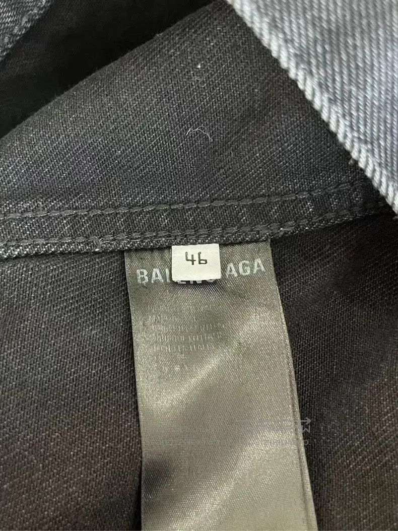 Balenciaga Balenciaga Back Logo Denim Jacket. Size US M / EU 48-50 / 2 - 4 Thumbnail