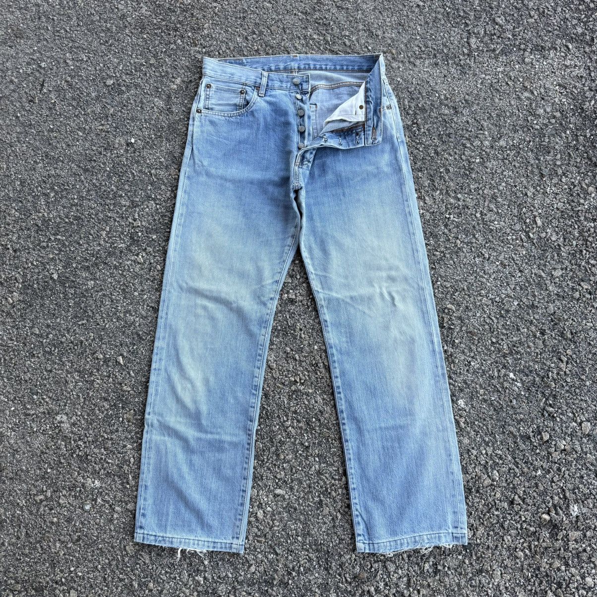 Japanese Brand × Jean × Vintage VINTAGE JAPANESE BUTTON FLY FADED JEAN DENIM PANTS Size US 33 - 1 Thumbnail