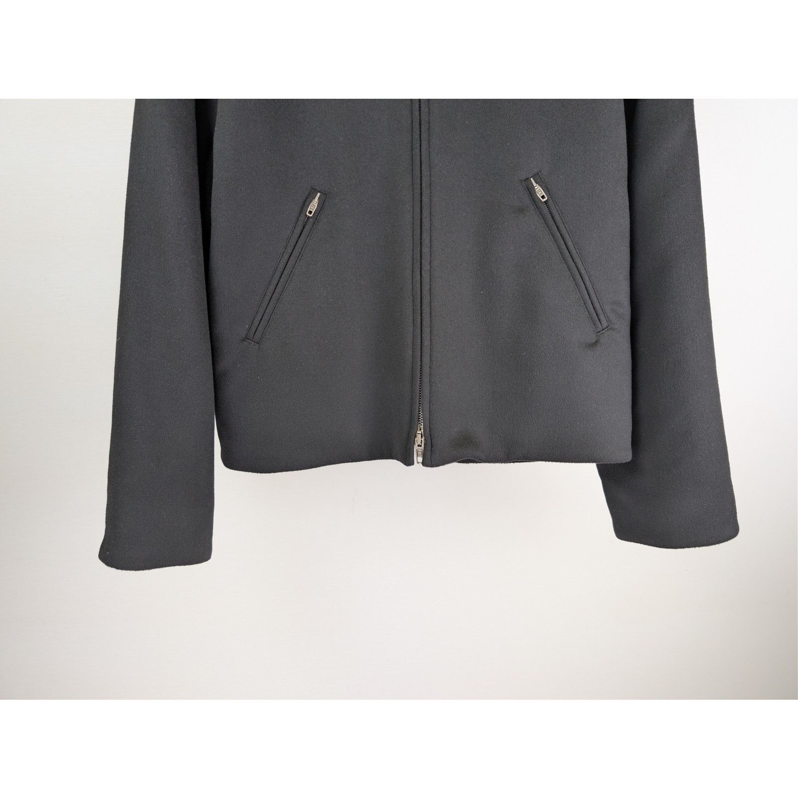 Balenciaga o1rshd1 Zipper Jacket in Black Size US M / EU 48-50 / 2 - 4 Thumbnail
