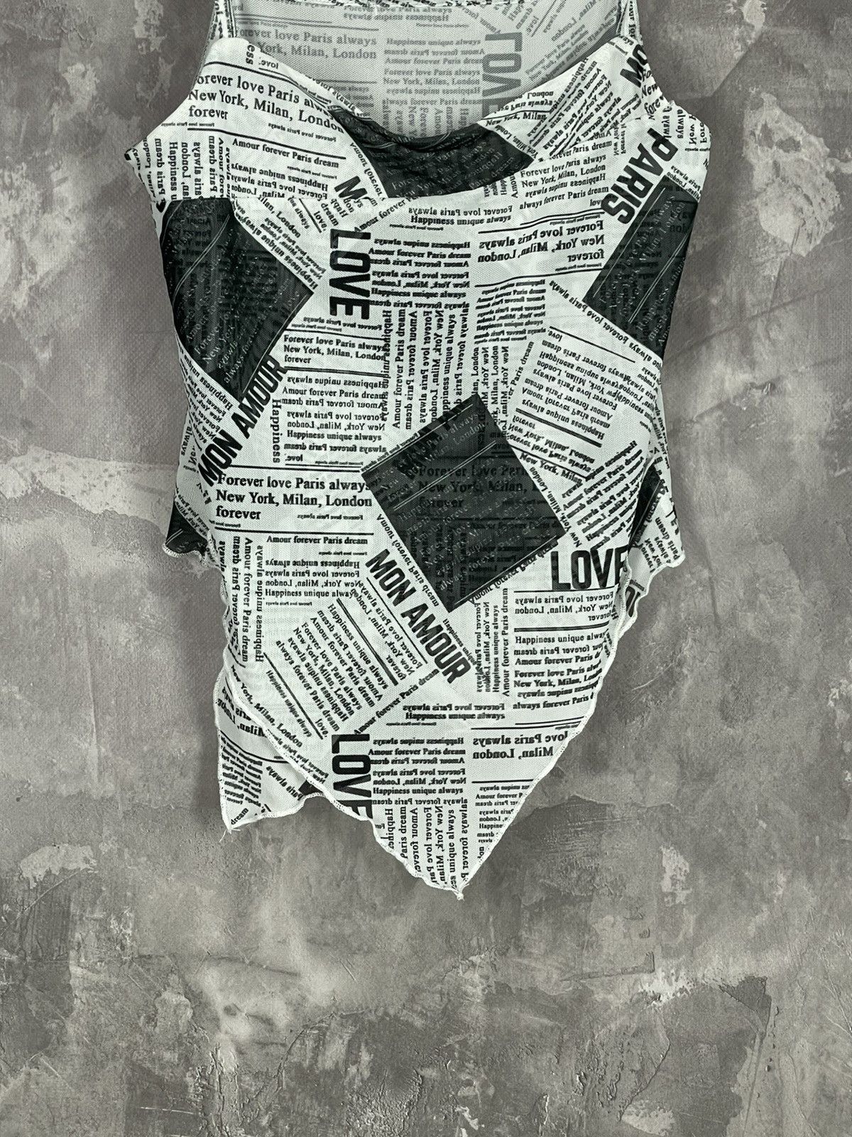 Hysteric Glamour × Japanese Brand × Vintage Avant Garde Hysteric Glamour Style Crazy Y2K Tank Top Size S / US 4 / IT 40 - 5 Thumbnail