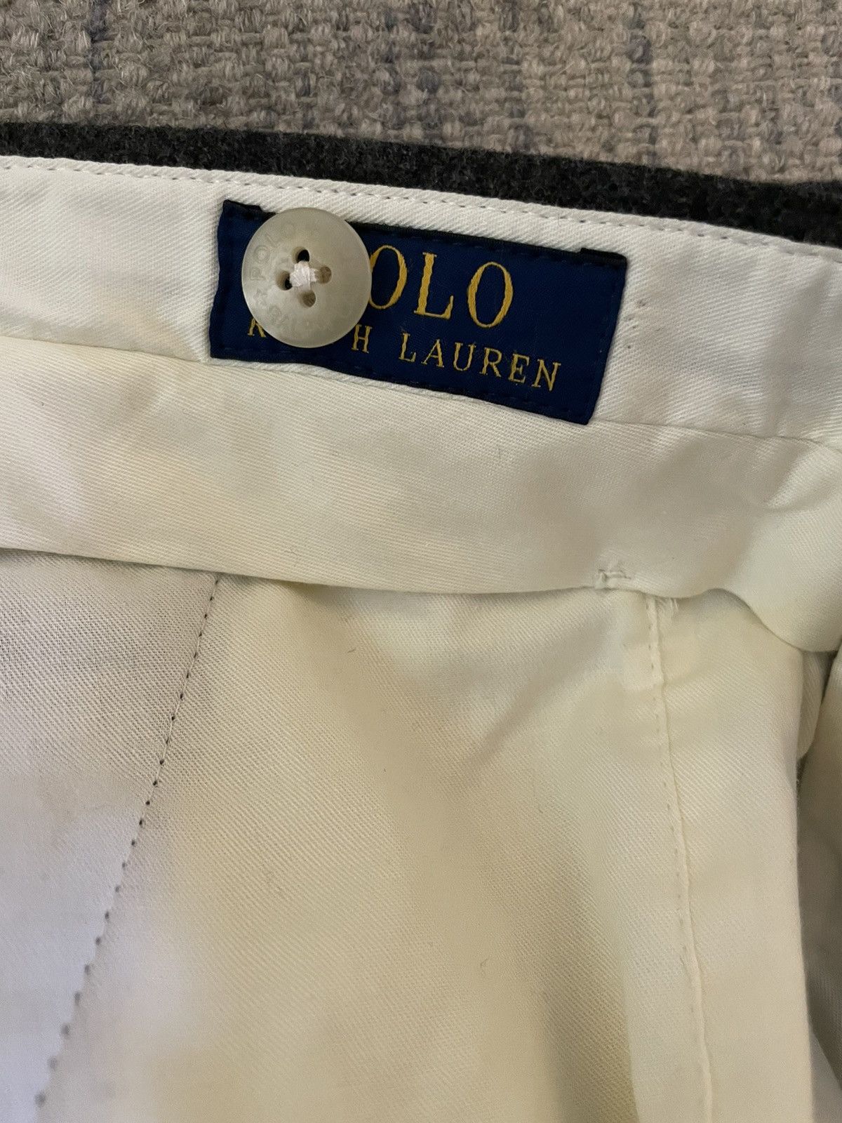 Polo Ralph Lauren Flat Front Wool Flannel Trouser Size US 38 / EU 54 - 9 Thumbnail