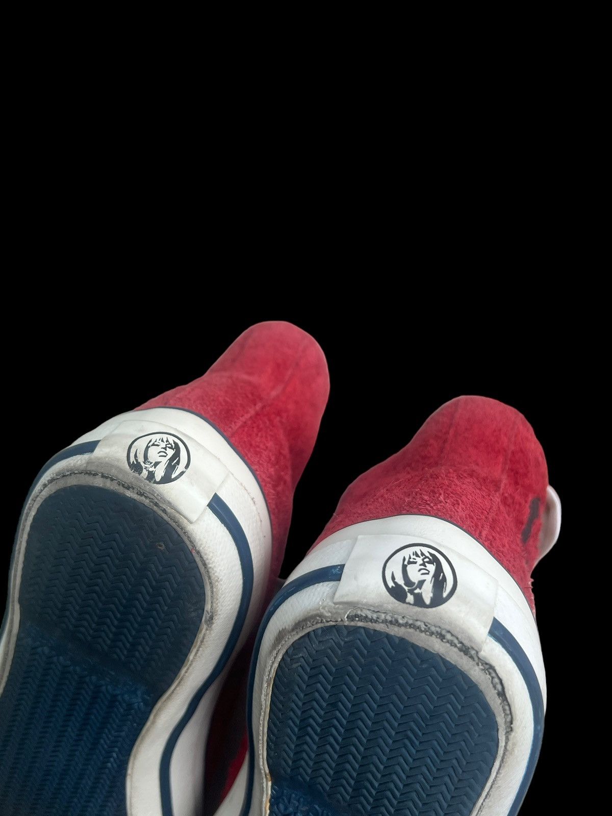 Hysteric Glamour Vintage Hysteric Glamour Suede Leather High Top Sneakers Size US 7 / EU 40 - 11 Thumbnail