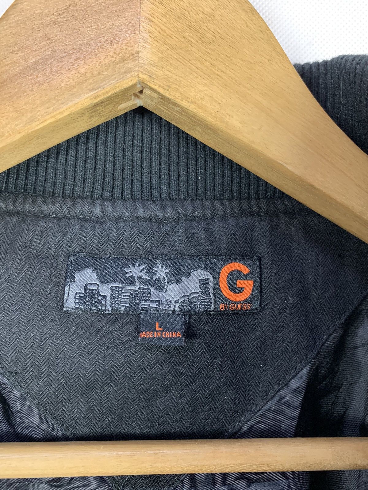 Guess Steals! G by Guess Light Bomber Style Zipper Jacket Size US L / EU 52-54 / 3 - 9 Thumbnail