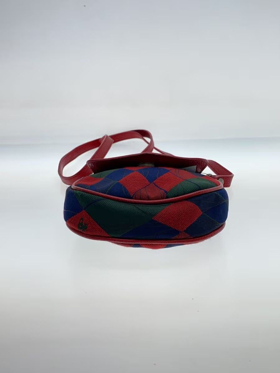 Vivienne Westwood Plaid Orb Leather Shoulder Bag Size ONE SIZE - 4 Thumbnail