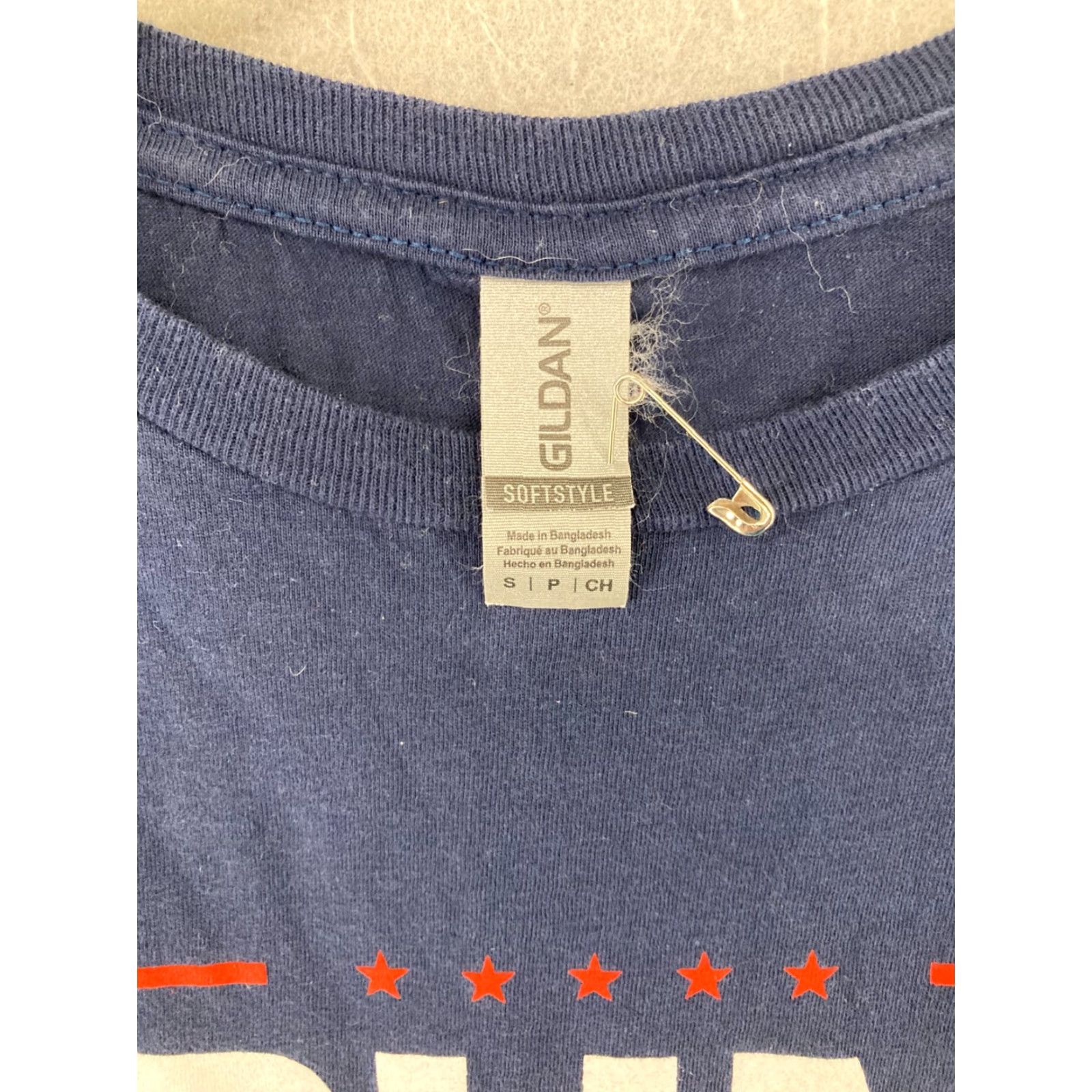 Gildan Trump 2024 Womens TShirt Blue Small Presidential Size S / US 4 / IT 40 - 5 Thumbnail
