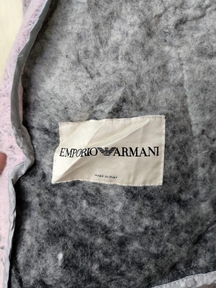 Emporio Armani Emporio Armani Wool long Coat Rare Design Size S / US 4 / IT 40 - 8 Thumbnail