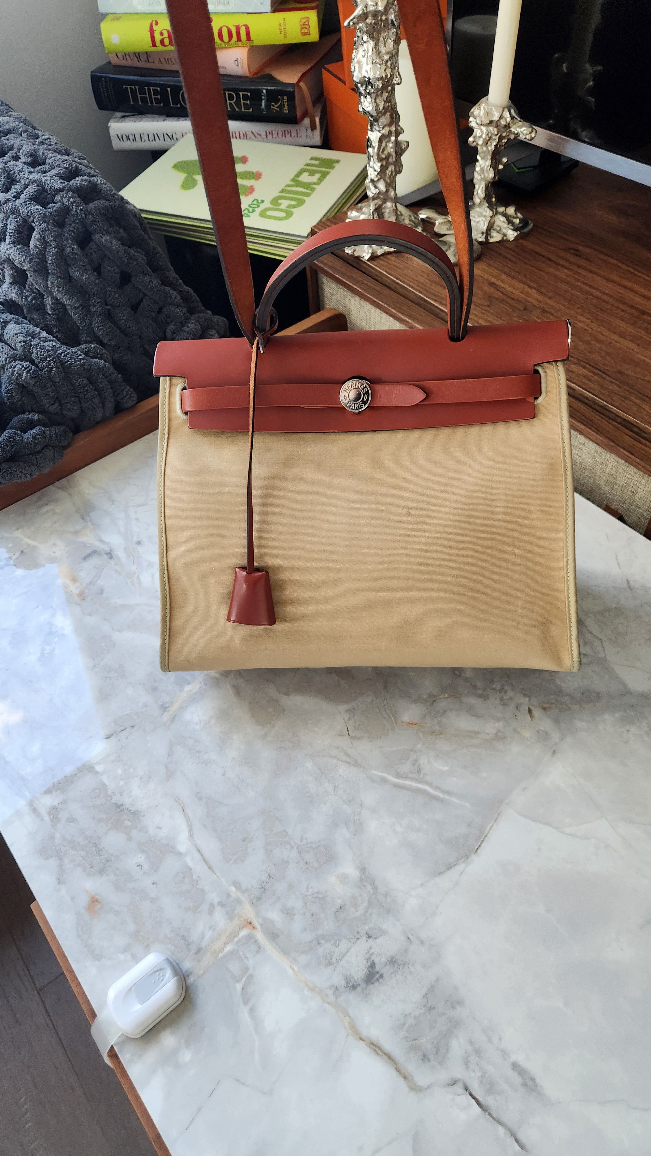 Hermes Herbag 31 zip Size ONE SIZE - 17 Thumbnail