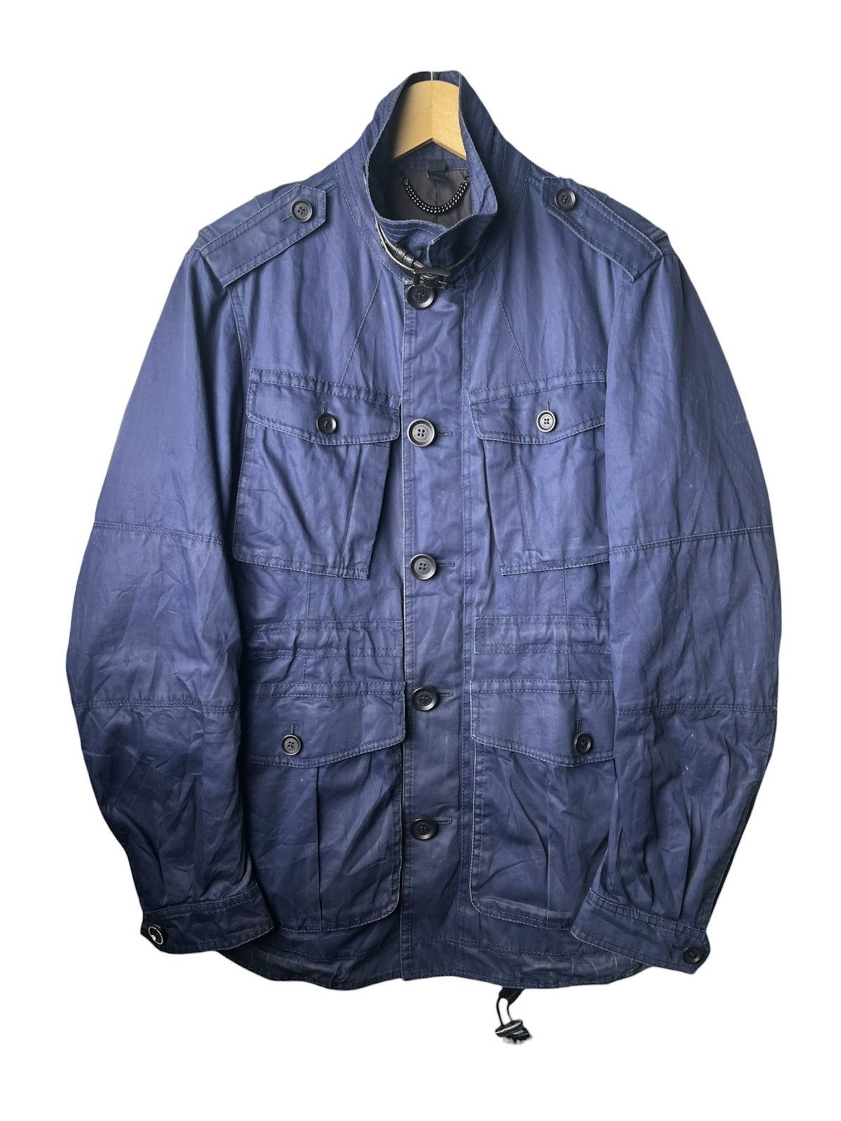 Burberry Prorsum Burberry Prorsum Resort Field Waxed Parka Jacket Size US M / EU 48-50 / 2 - 1 Thumbnail