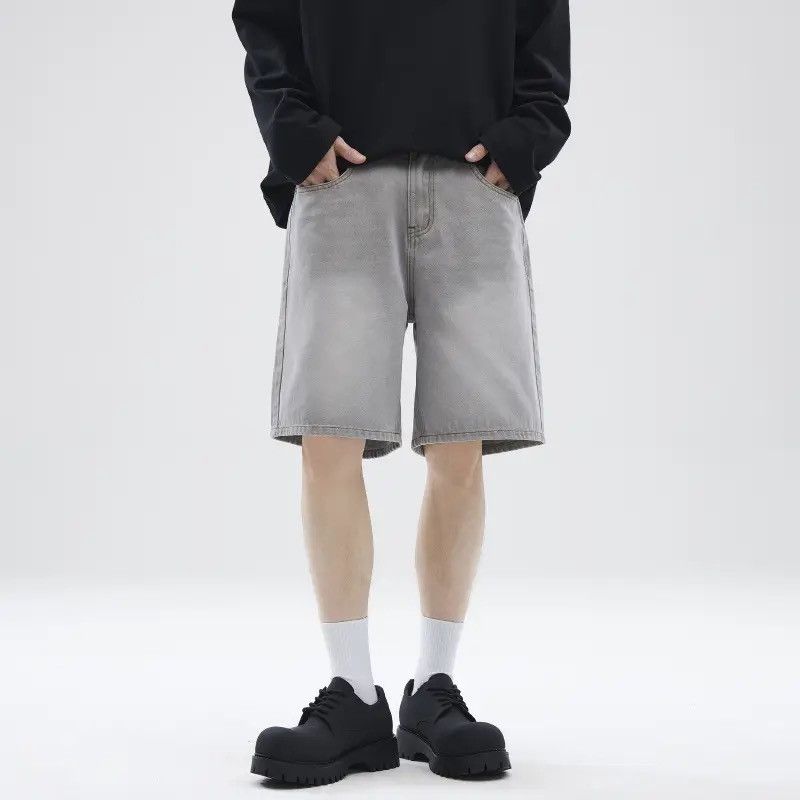 Jean × Vintage Streetwear Classic Straight Retro Shorts Size US 33 - 1 Thumbnail