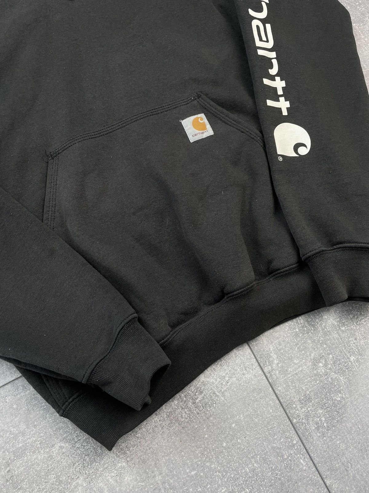 Carhartt × Carhartt Wip × Vintage Carhartt Vintage Hoodie Big Logo Size US S / EU 44-46 / 1 - 4 Thumbnail