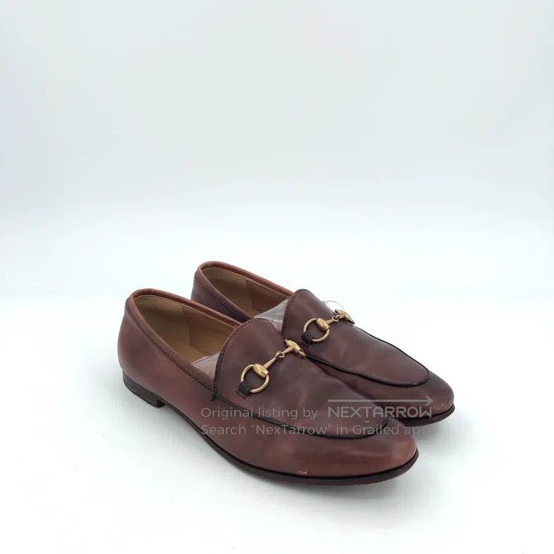 Gucci Gucci Dark brown horse buckle casual loafers Size US 6.5 / IT 36.5 - 2 Thumbnail