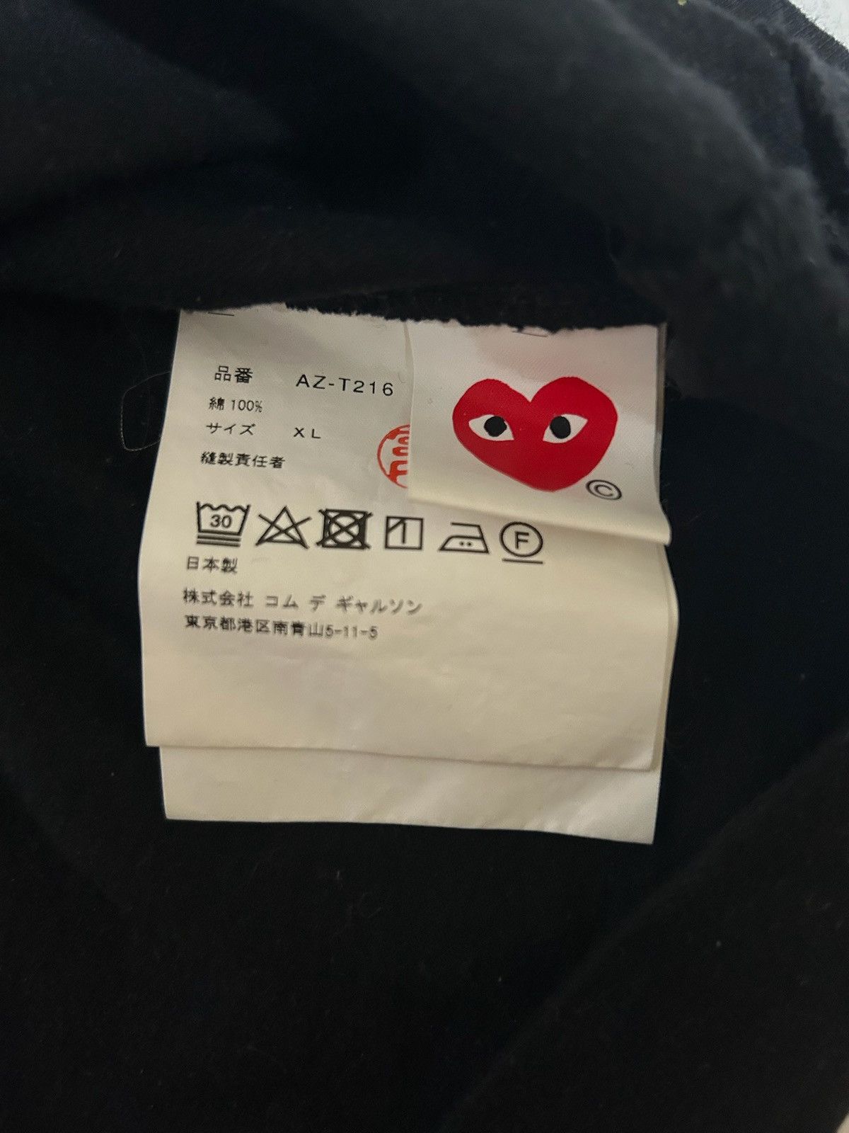 Comme des Garcons PLAY CDG Play Gold Heart Tee Size US L / EU 52-54 / 3 - 4 Thumbnail