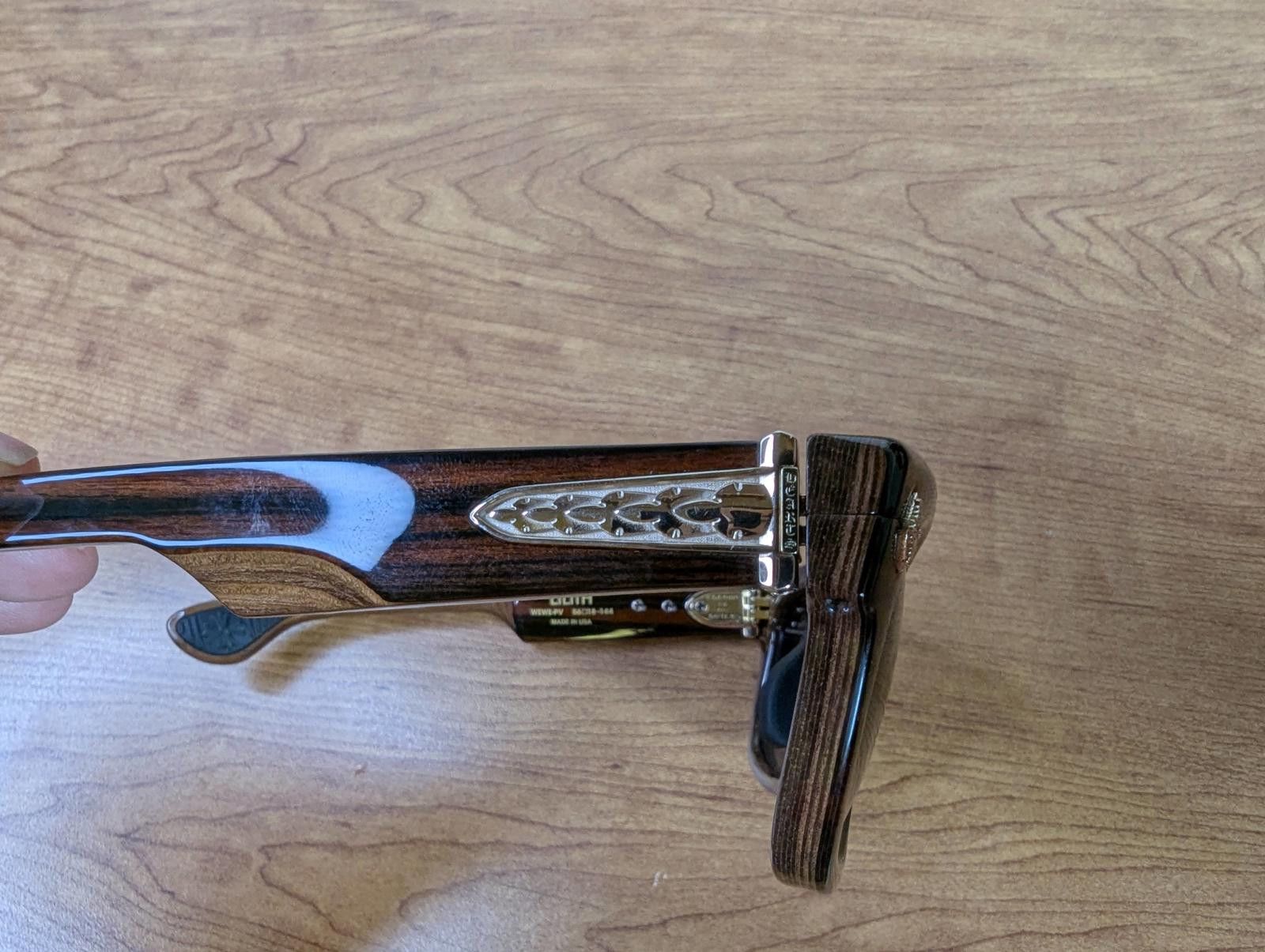 Chrome Hearts Chrome Hearts Lilith Wooden Framed Sunglasses Size ONE SIZE - 7 Thumbnail