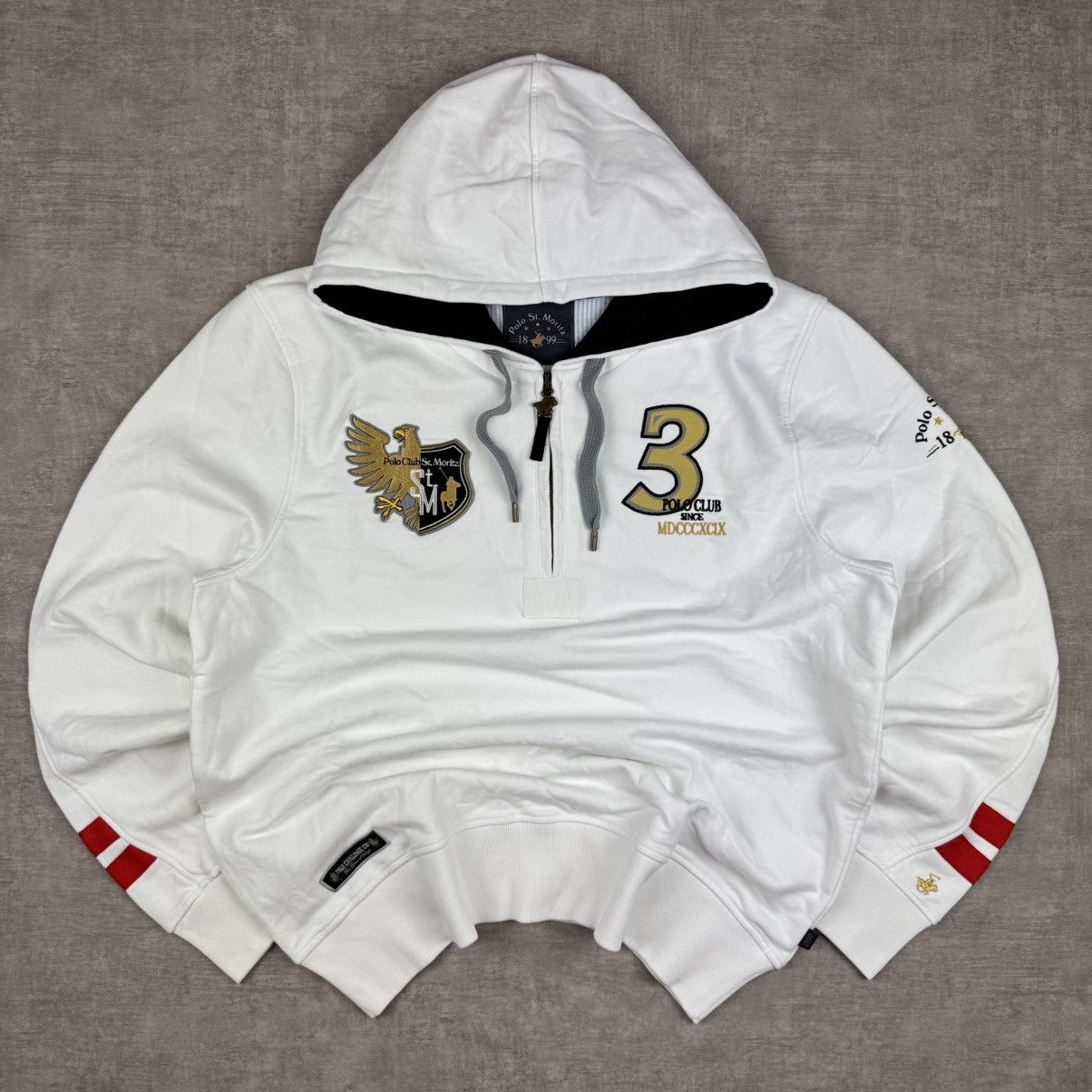 Other Polo St. Moritz 1/4 Zip Hoodie Size US XL / EU 56 / 4 - 1 Thumbnail