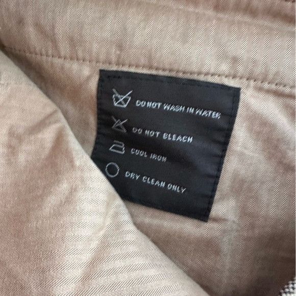 Bullock & Jones Bullock & Jones Men's Brown Textured Wool Trousers Pants Size US 34 / EU 50 - 6 Thumbnail