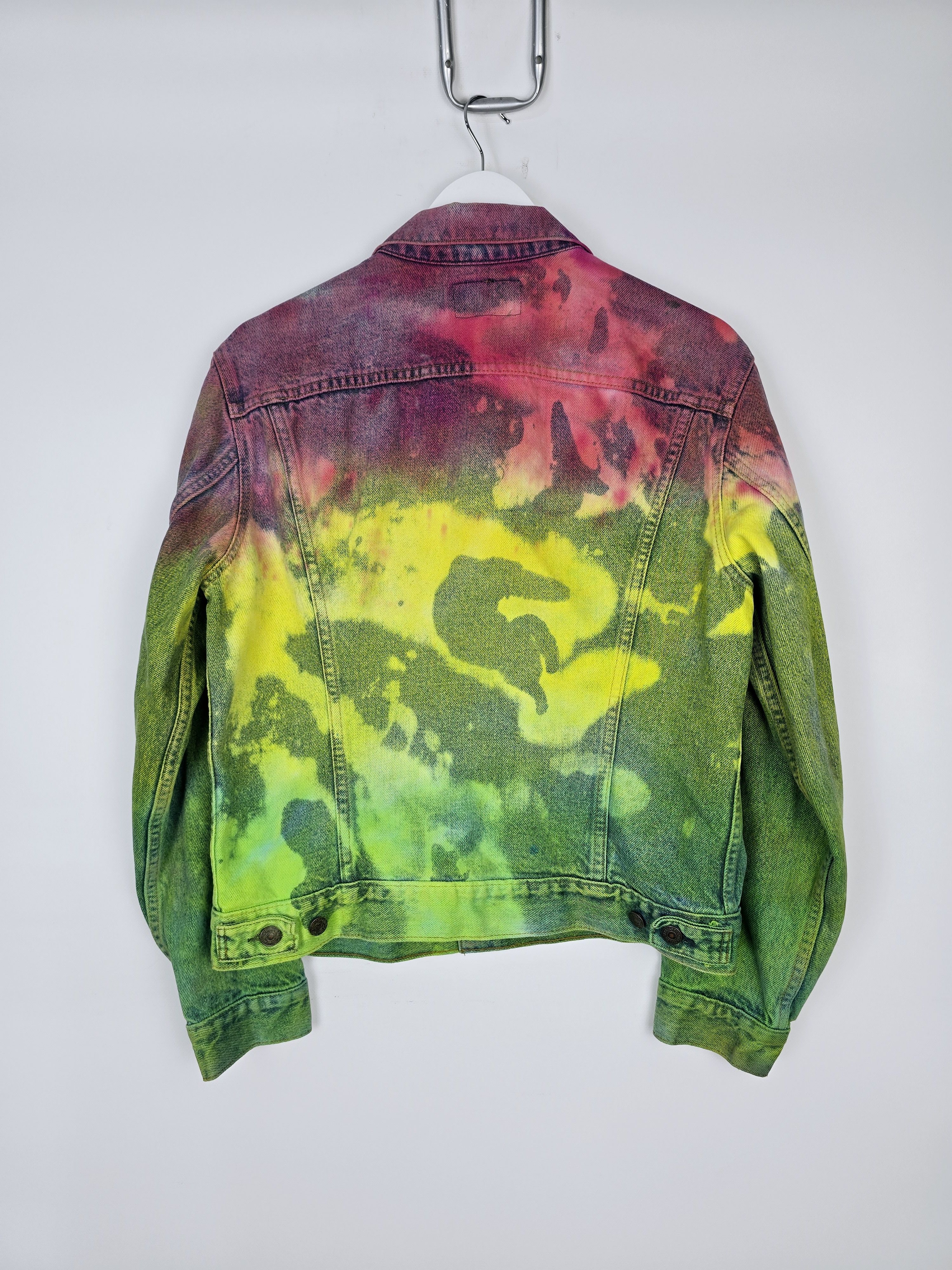 Levi's × Levi's Vintage Clothing Vintage Levi's Tie-Dye Studded Denim Jacket - Made in USA Size L / US 10 / IT 46 - 2 Thumbnail
