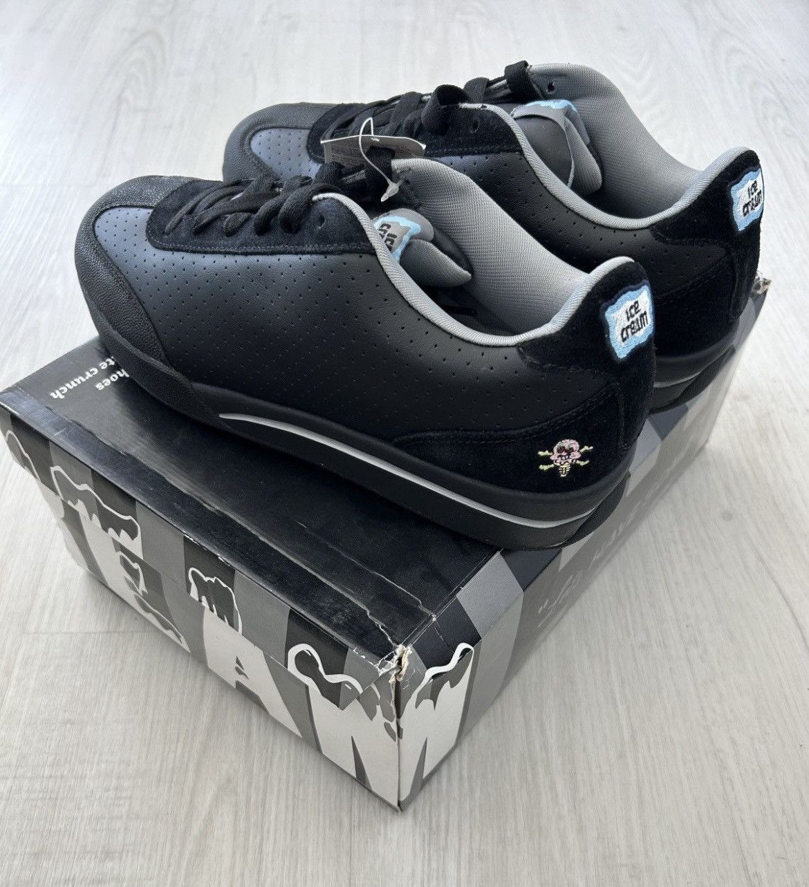 Icecream × Reebok RARE OG 2006 REEBOK X BBC/ICE CREAM BLACK BOARDFLIP 1 Size US 10 / EU 43 - 2 Thumbnail