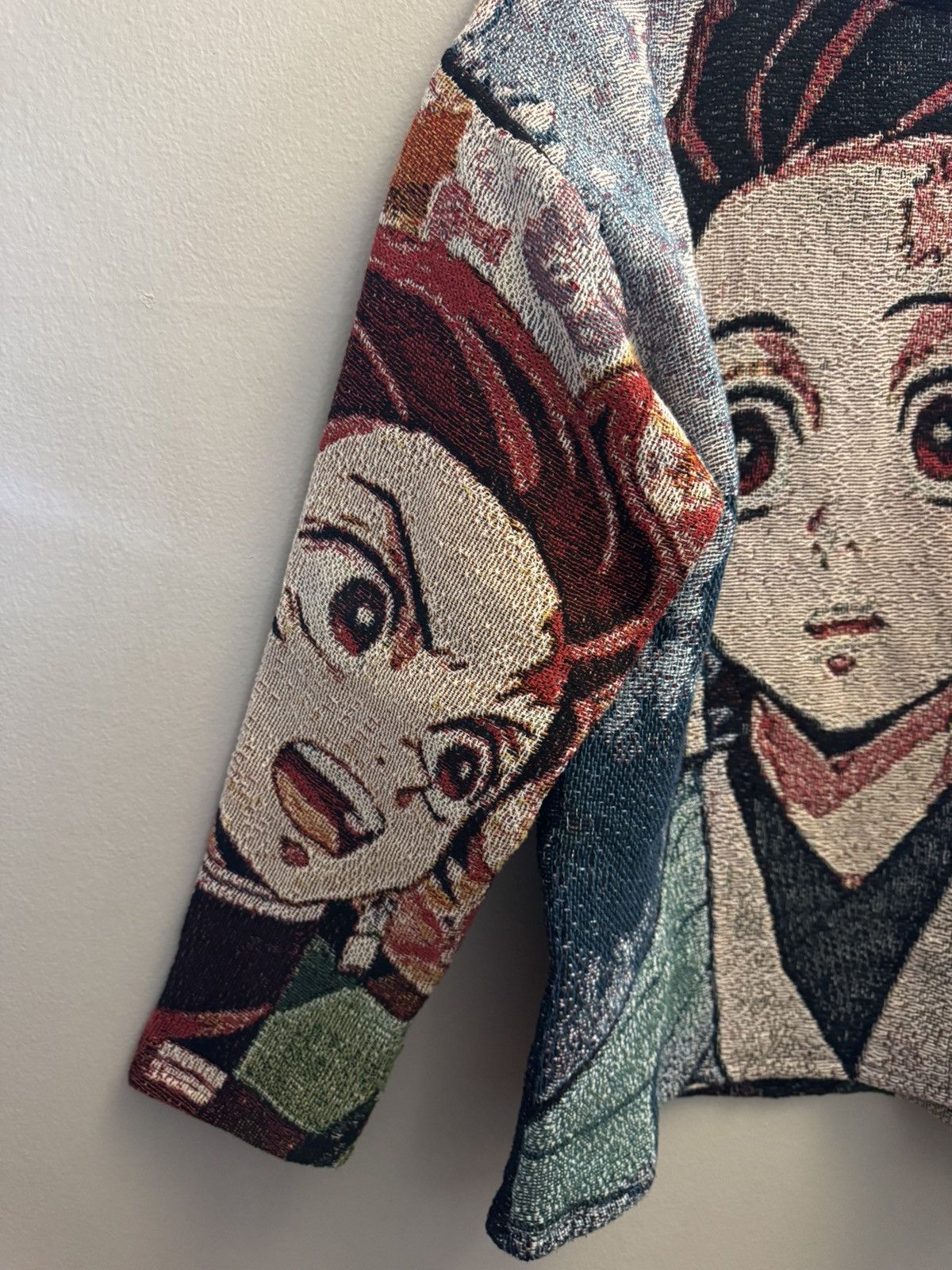 Anime Tanjiro Demon Slayer Anime Tapestry Sweater Crewneck Size US M / EU 48-50 / 2 - 2 Thumbnail