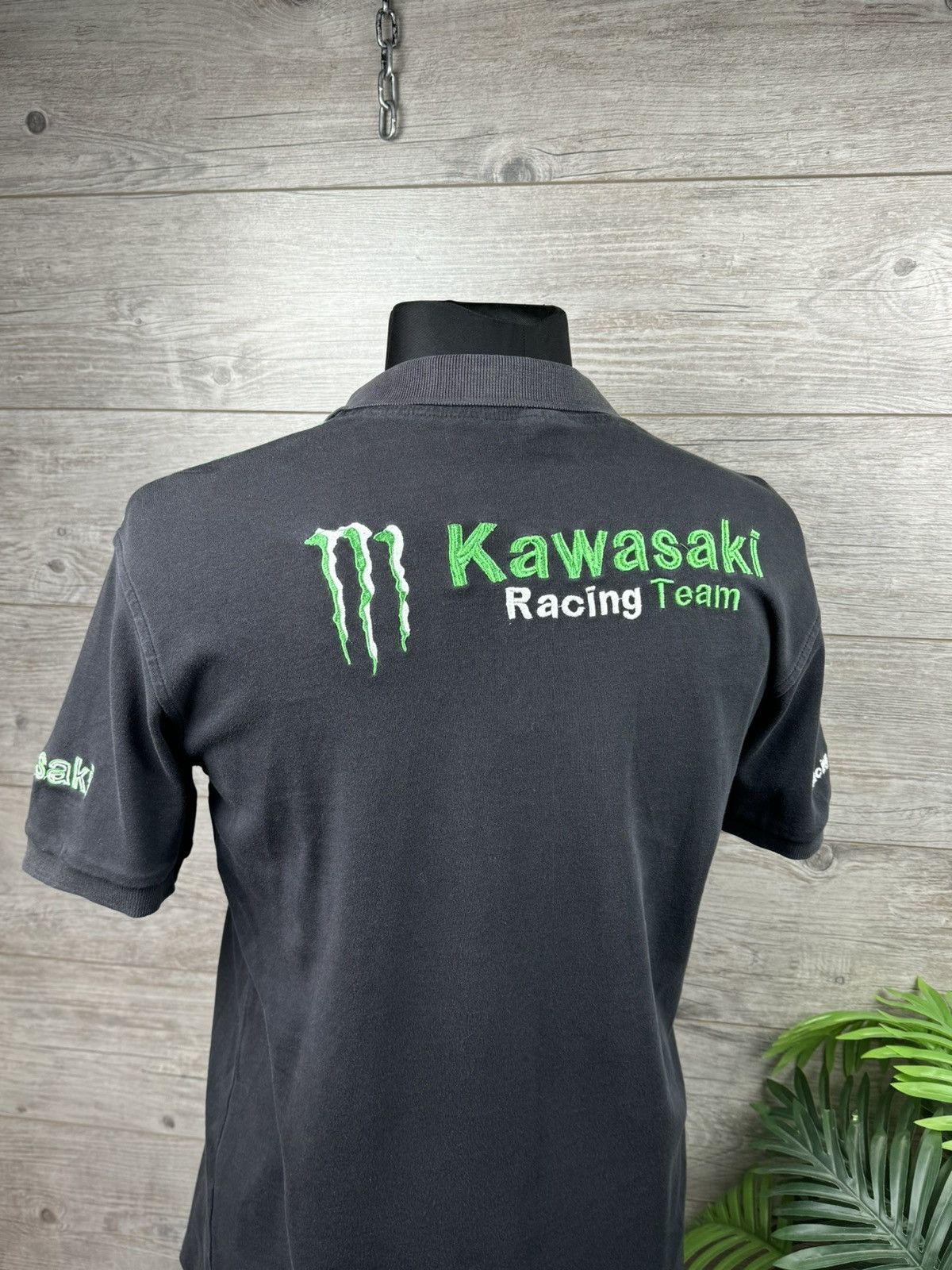 Japanese Brand × NASCAR Polo Kawasaki Moto Racing size XL Size US XL / EU 56 / 4 - 5 Thumbnail