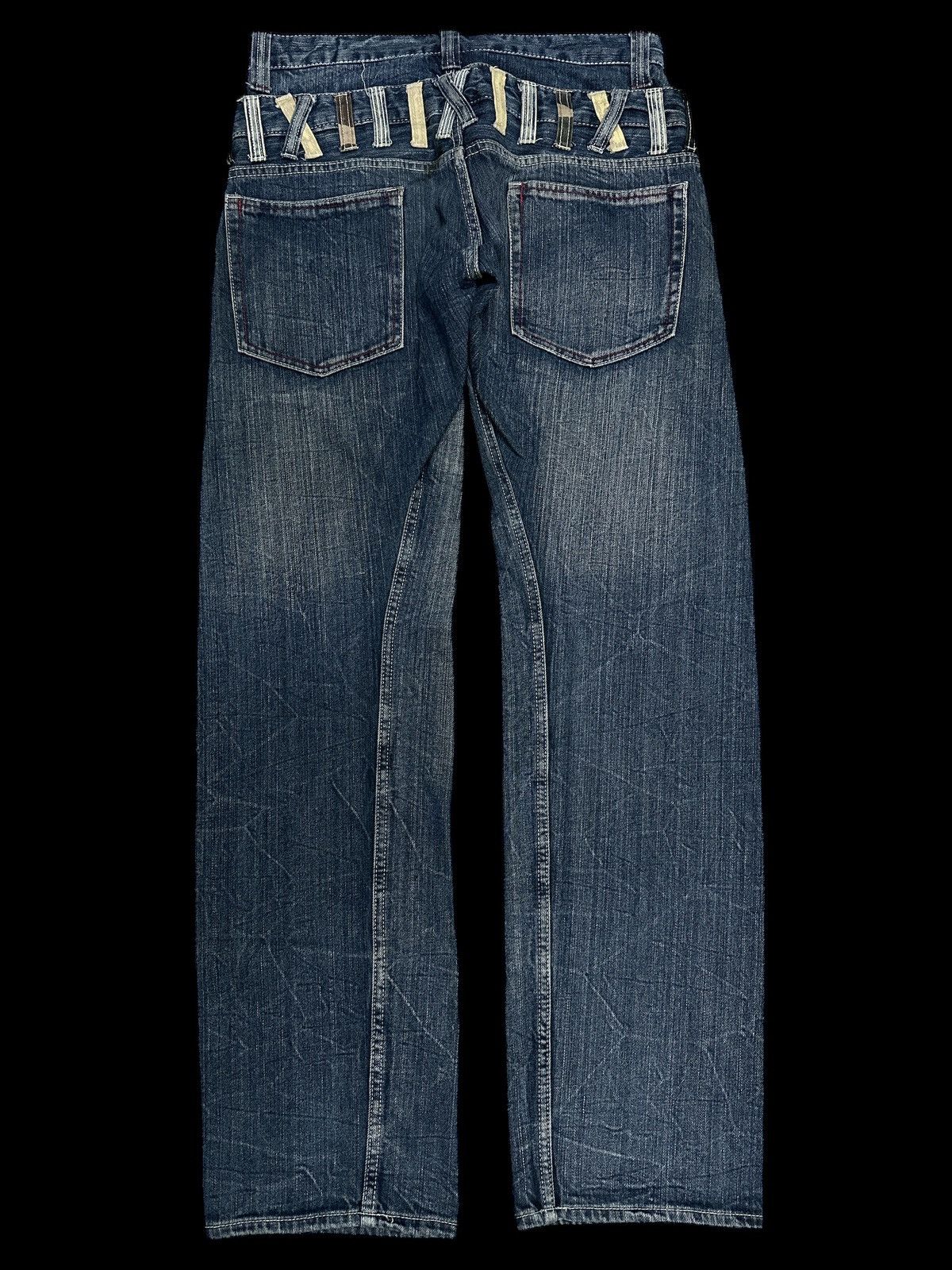 If Six Was Nine Double Waist 💥 Denim Memory Special Blue Washed Denim💥 Size US 30 / EU 46 - 3 Thumbnail