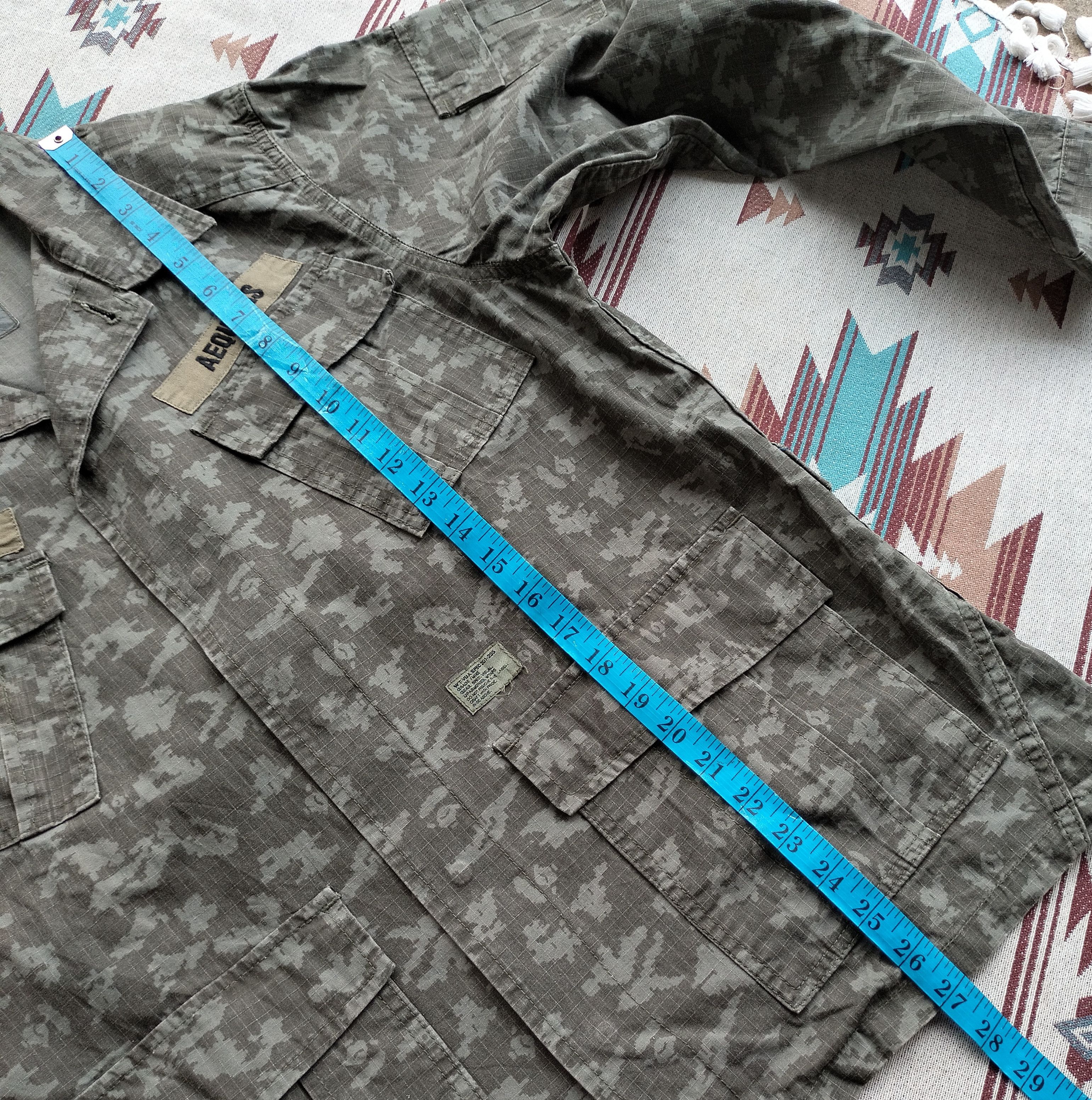 Wtaps Archive 00s Wtaps Bape fatigue jungle Ls shirt Size US M / EU 48-50 / 2 - 18 Thumbnail