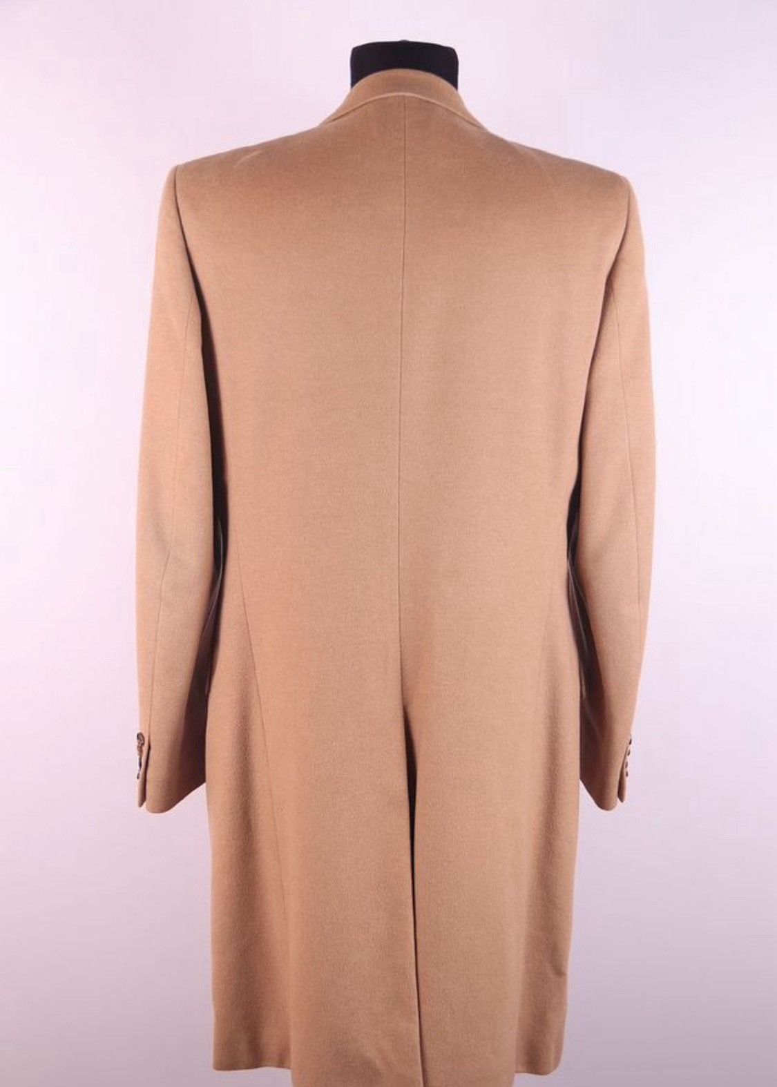 Dior Dior Homme FW2009 Camelhair Wool Heavy Coat Beige Size US L / EU 52-54 / 3 - 2 Thumbnail