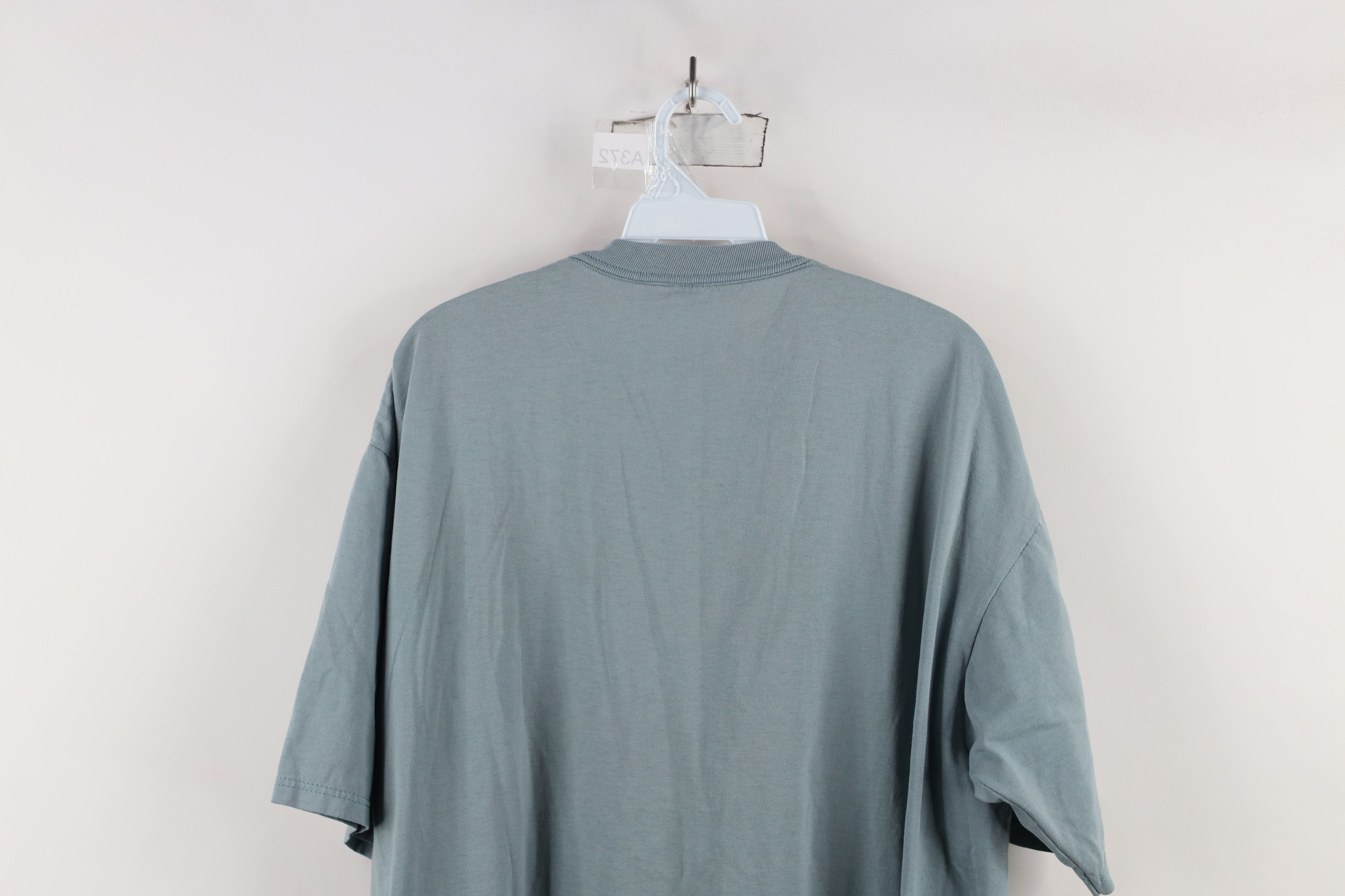 Vintage Vintage 90s Streetwear Nature Duck Short Sleeve T-Shirt Blue Size US XL / EU 56 / 4 - 10 Thumbnail
