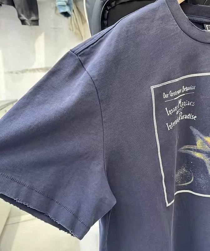 Vintage Washed Blue Smashing Pumpkin Graphics Printed T Shirt Size US S / EU 44-46 / 1 - 6 Thumbnail