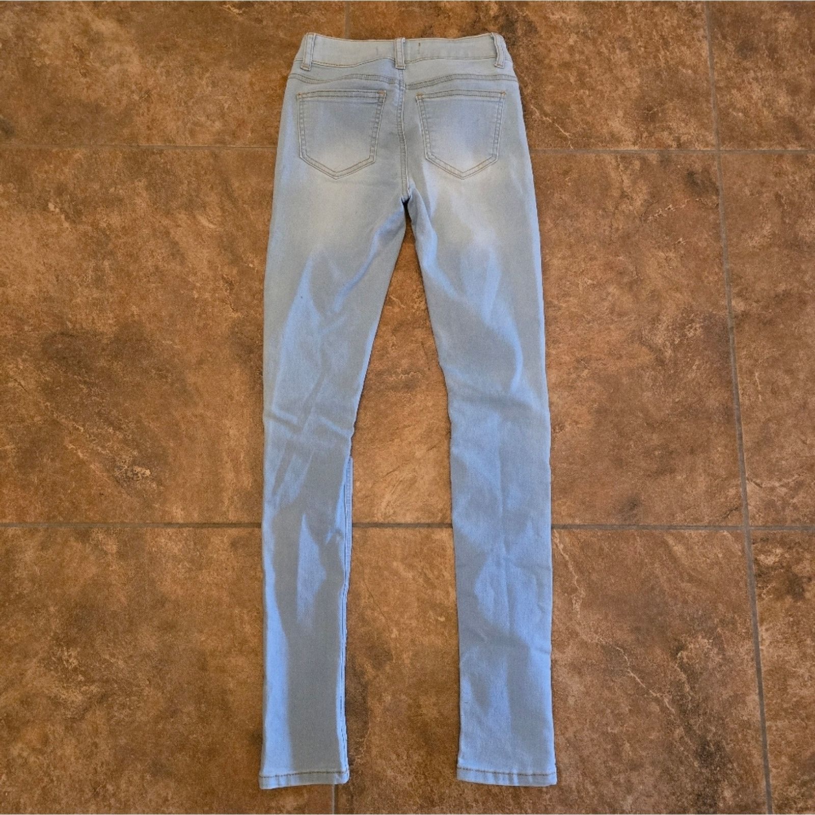 Other Light Denim | WAX JEAN | Distressed Skinny Jean Size 25" / US 0 / IT 36 - 2 Thumbnail