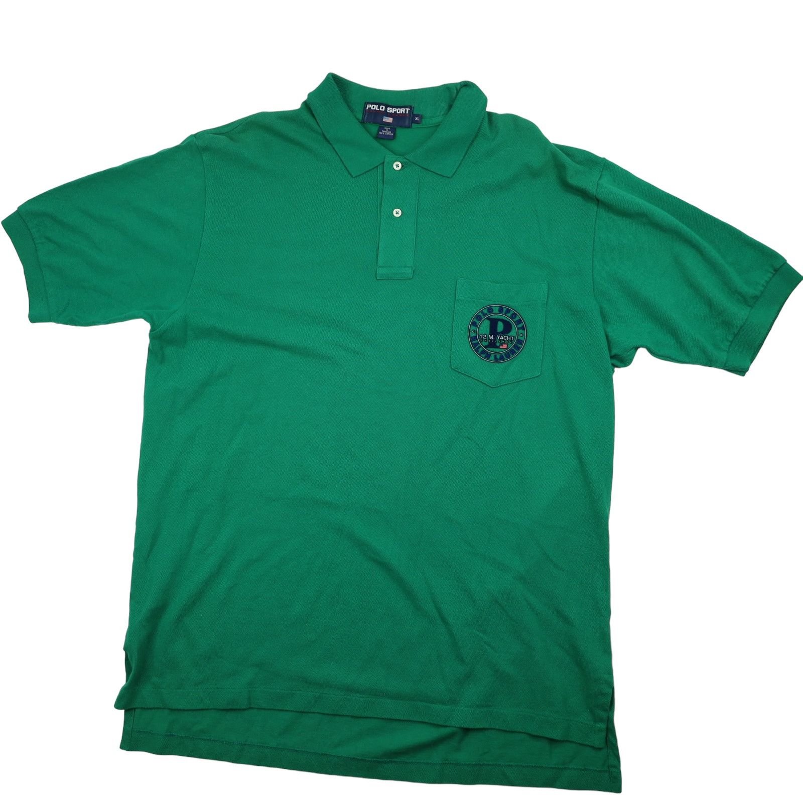 Vintage Polo Sport Ralph Laruen 12M Yacht Challenge Shirt