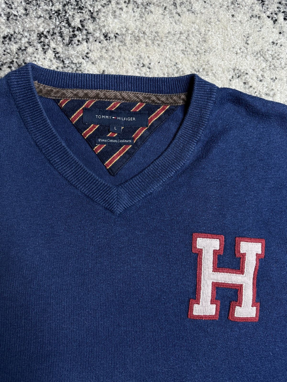 Tommy Hilfiger Tommy Hilfiger Vintage Polo Sweaters Size US M / EU 48-50 / 2 - 2 Thumbnail