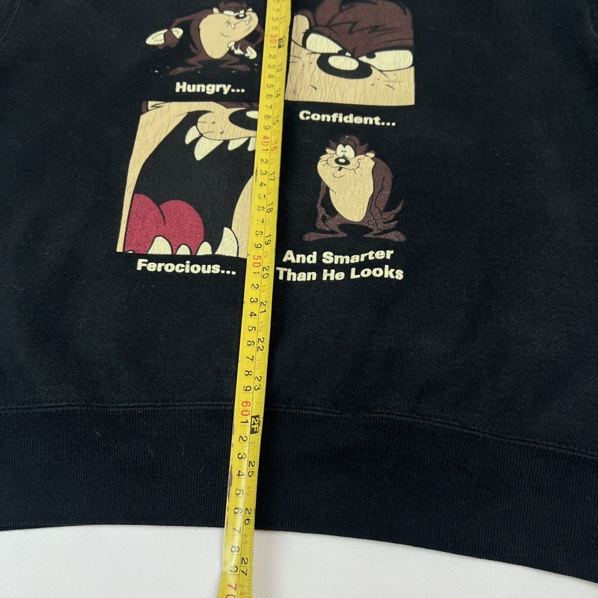 Warner Bros Vintage Warner Brothers 1995 Taz Tasmanian Devil Sweatshirt Size US M / EU 48-50 / 2 - 6 Thumbnail