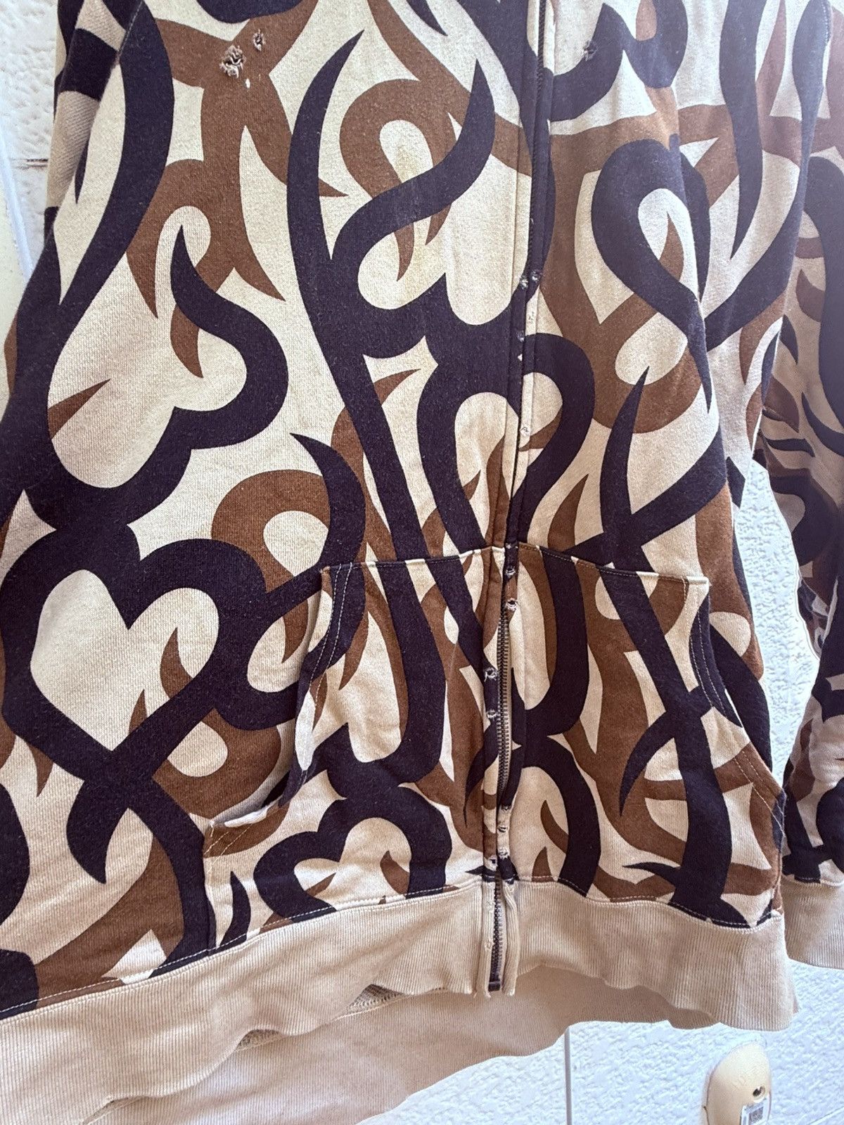Number (N)ine Number nine tribal zip up Sz 3 Size US L / EU 52-54 / 3 - 14 Thumbnail